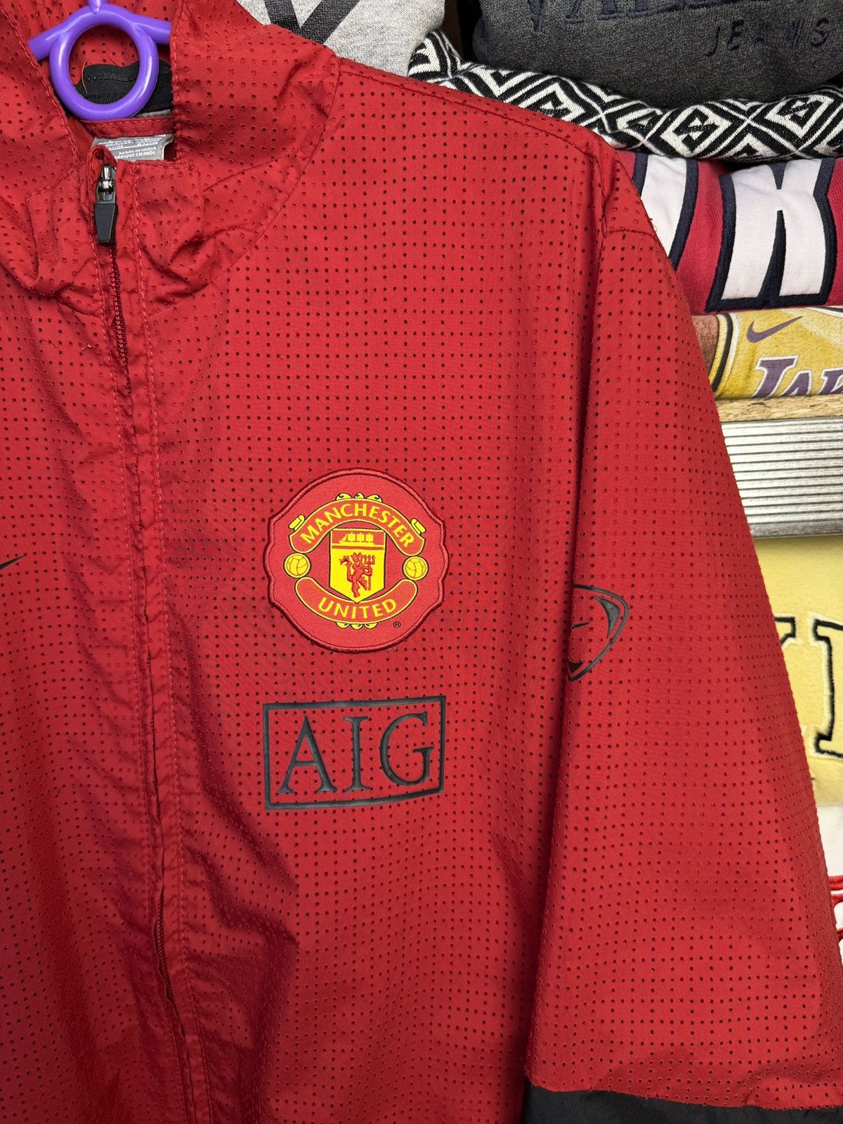 Nike Nike Manchester AIG vintage jacket Size US L / EU 52-54 / 3 - 6 Thumbnail