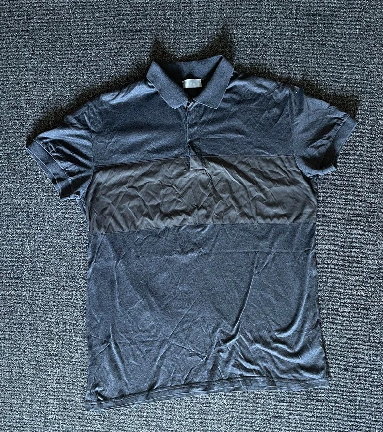 Dior Dior Gray Short Sleeve Polo Shirt-yf Size US M / EU 48-50 / 2 - 1 Thumbnail