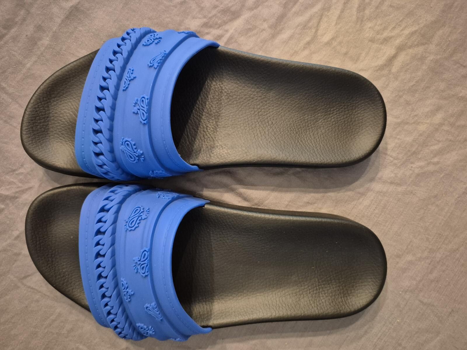 Amiri Amiri Bandana Chain Mold Pool Slides Size US 8 Mens Size US 7 / EU 40 - 3 Thumbnail