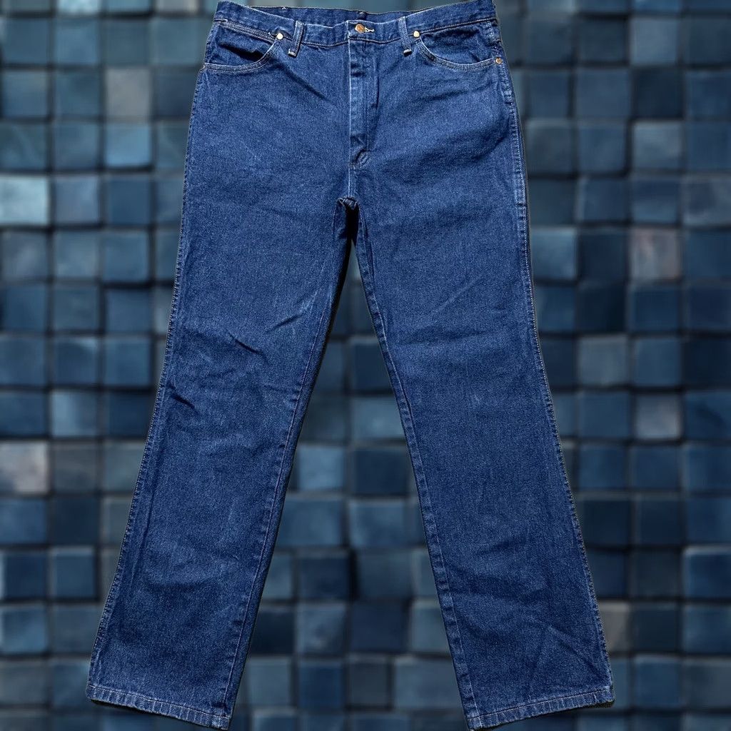 Wrangler Vintage Wrangler Jeans Men 38x34 936PWD Relaxed Cowboy Cut Blue Denim Western Size US 38 / EU 54 - 1 Thumbnail