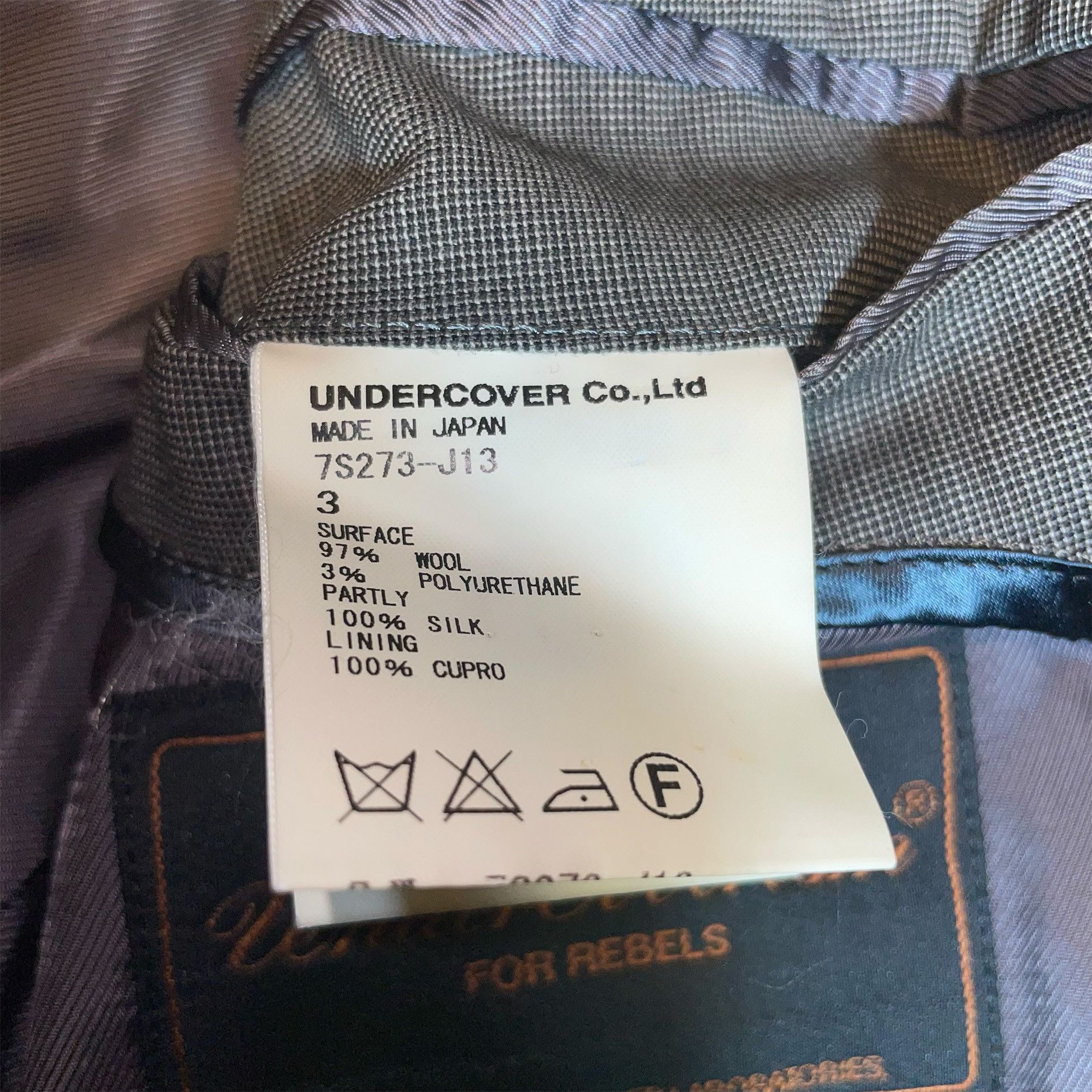 Undercover Undercover 2007SS “PURPLE” Tailored Jacket Size US M / EU 48-50 / 2 - 6 Thumbnail