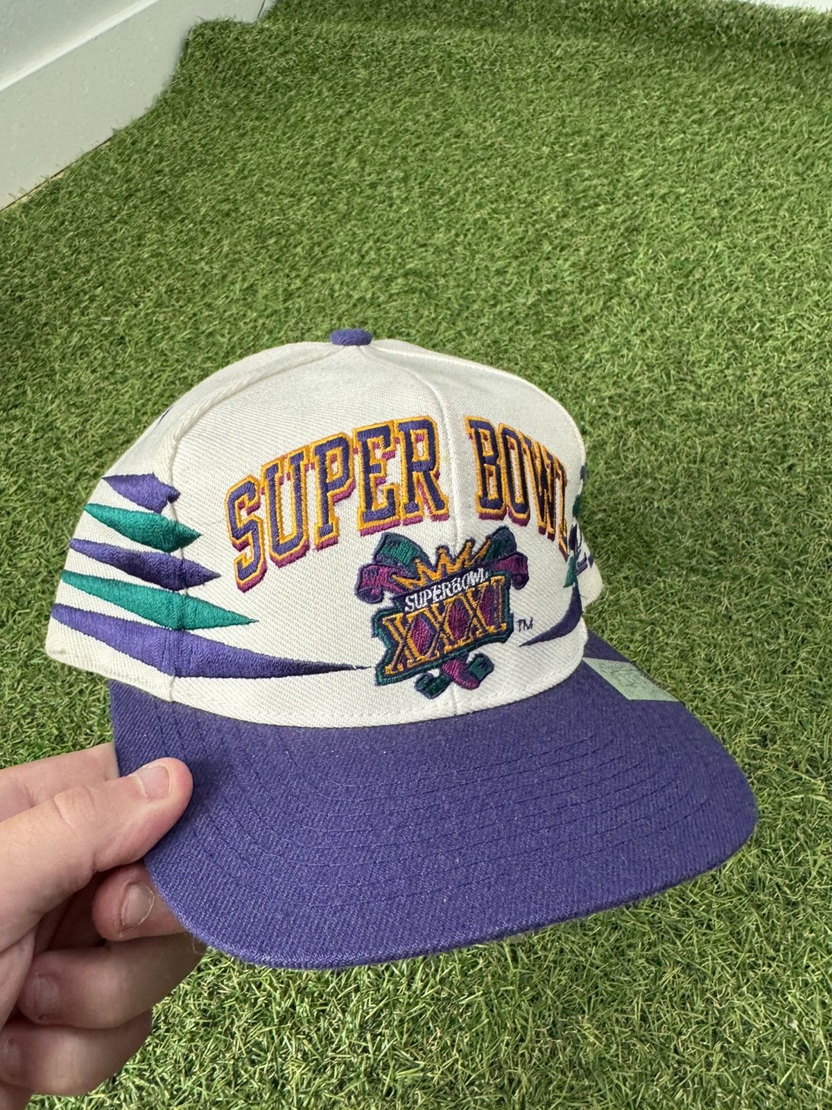 Logo Athletic Super Bowl diamond cut snapback Size ONE SIZE - 1 Thumbnail