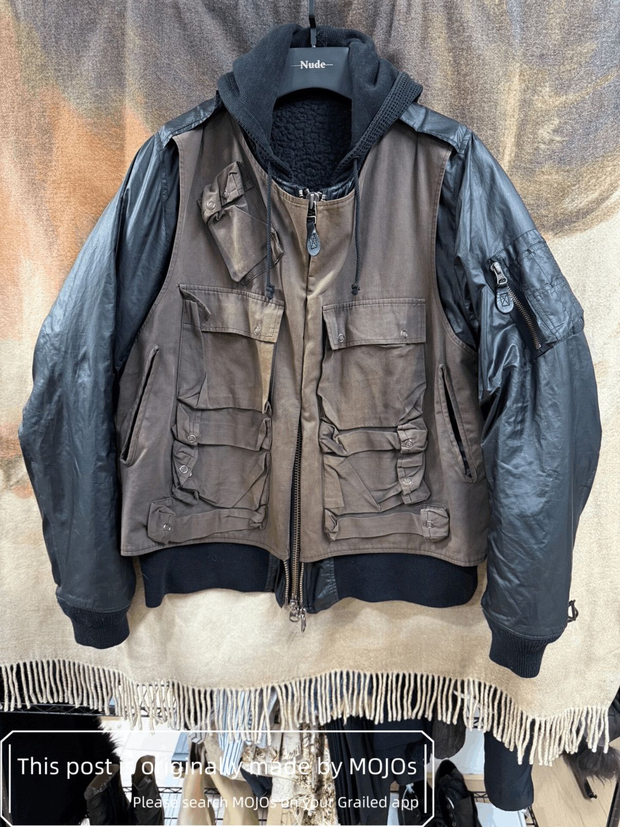 Undercover × Vandalize Undercover Vandalize Cargo Bomber Jacket