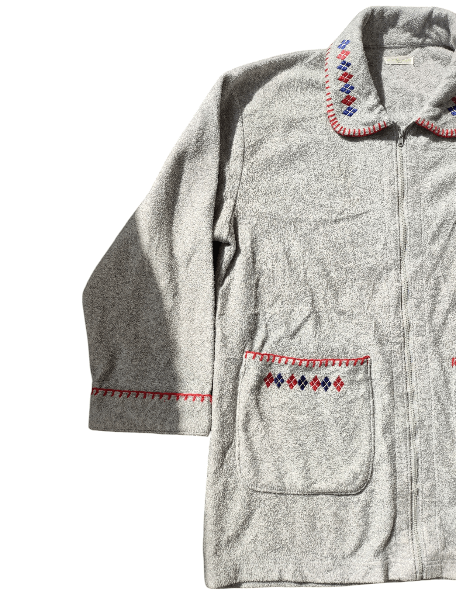 Japanese Brand 💥Vintage Un Jardin En Plus Paris Fleece Jacket Size US M / EU 48-50 / 2 - 3 Thumbnail