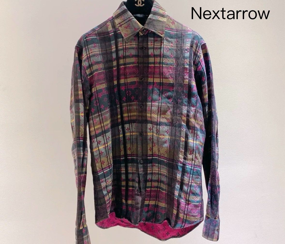 Louis Vuitton Louis Vuitton SS21 plaid long sleeved shirt 2412-Nextarrow Size US L / EU 52-54 / 3 - 5 Thumbnail