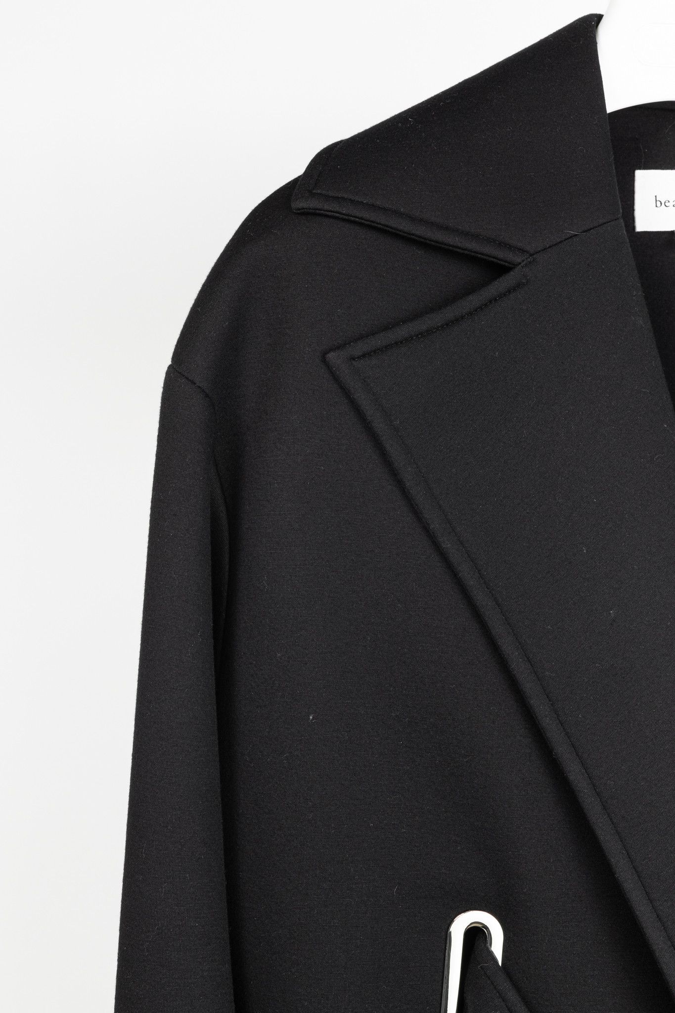 Other Beaufille Black Modal-Neoprene Wrap Jacket Size S / US 4 / IT 40 - 5 Thumbnail