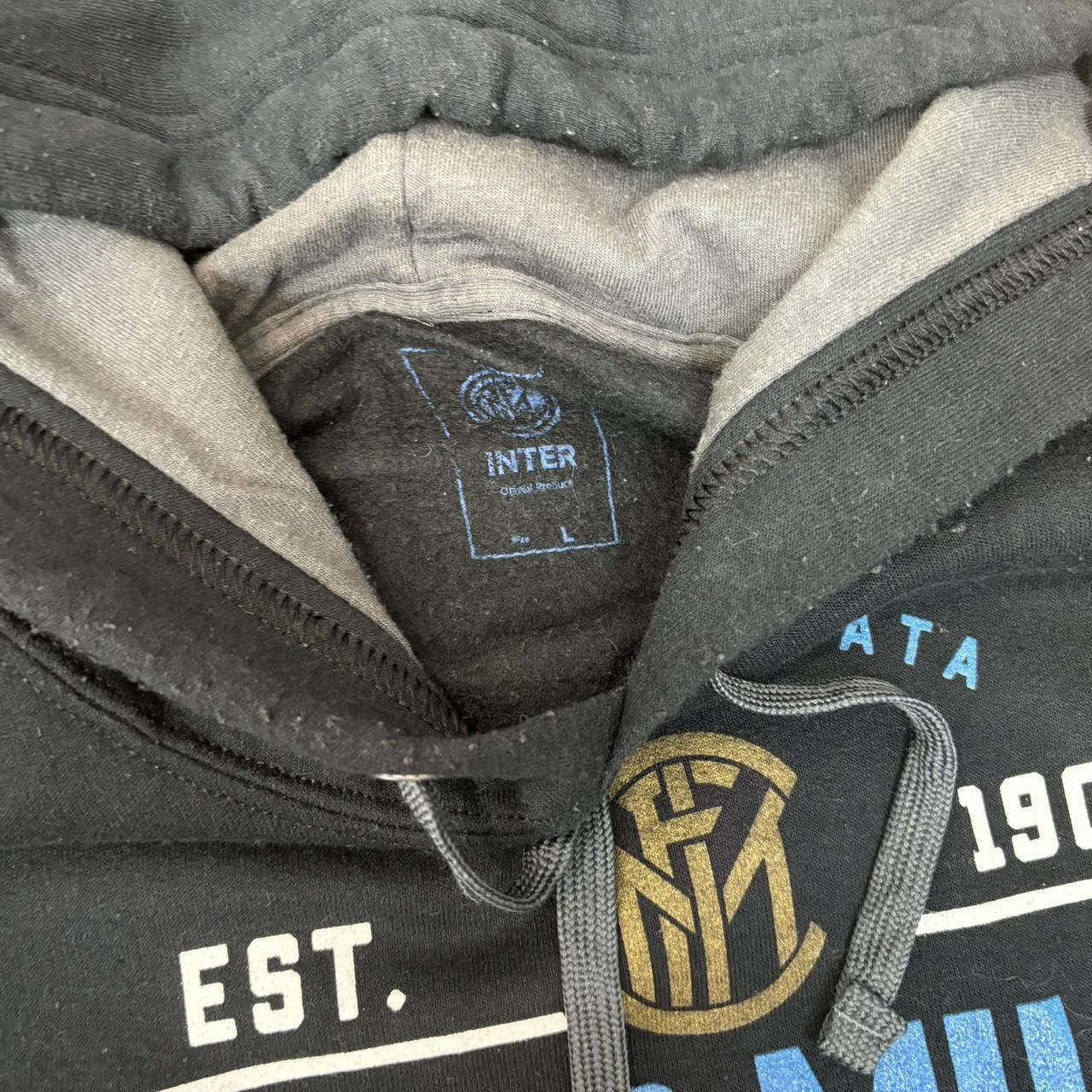 Vintage Vintage Inter Milan hoodies size: L Size US L / EU 52-54 / 3 - 3 Thumbnail