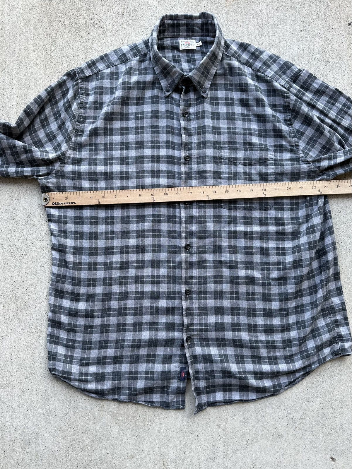 Faherty Faherty Plaid Flannel Shirt Men Size Xl Organic Cotton Size US XL / EU 56 / 4 - 4 Thumbnail