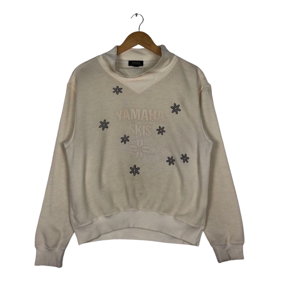 Japanese Brand × Yamaha Vintage Yamana Jumper Pullover 90s Rare Sweatshirt Small Size US S / EU 44-46 / 1 - 1 Thumbnail