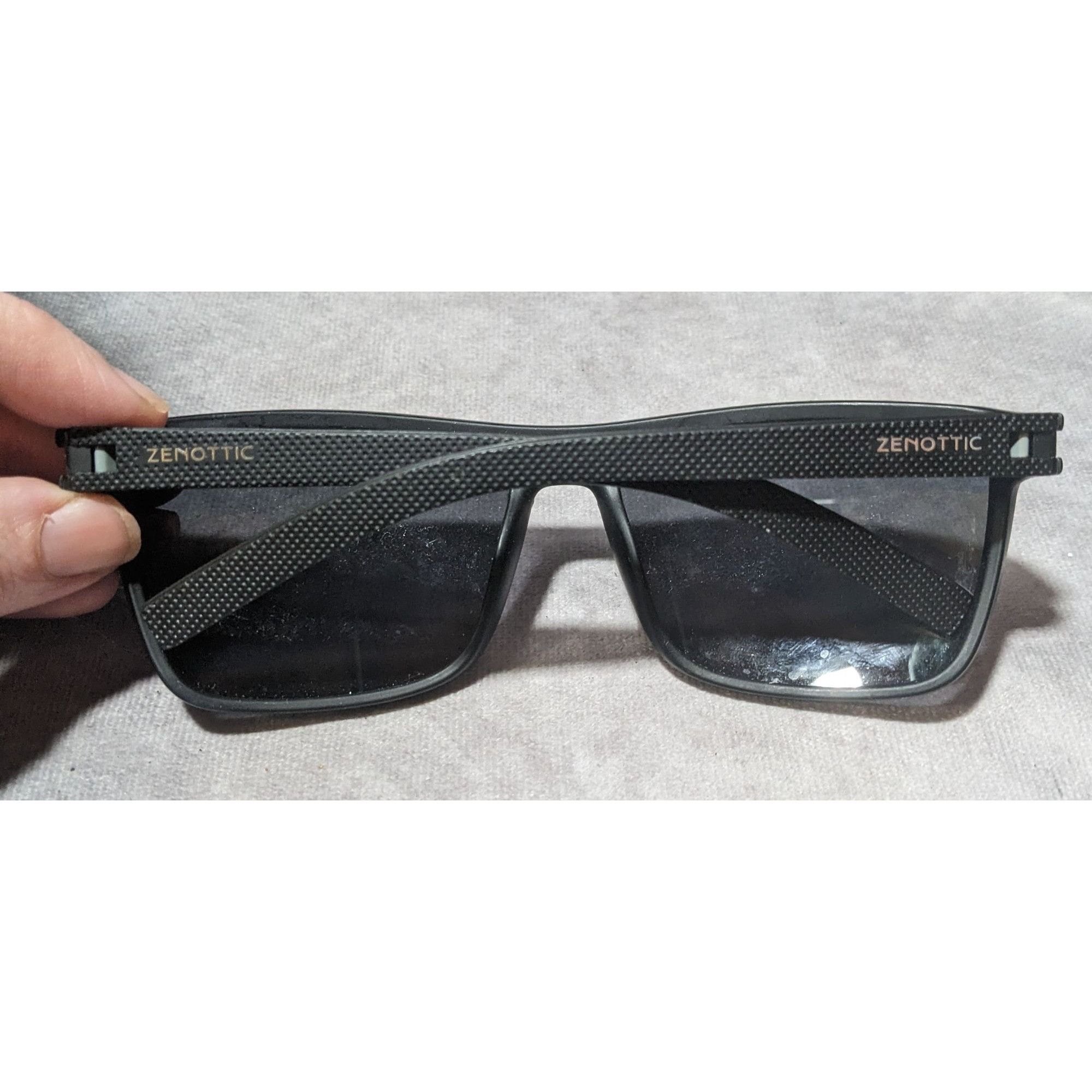 Other Zenottic Textured Classic Black Sunglasses Size ONE SIZE - 8 Thumbnail