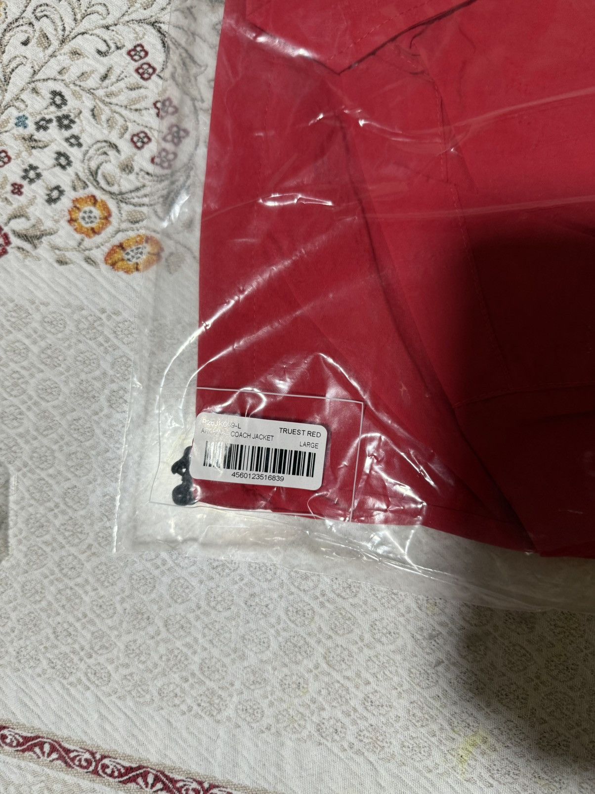 Palace Palace Skateboards London ARCHWAY COACH JACKET TRUEST RED Size US L / EU 52-54 / 3 - 7 Thumbnail