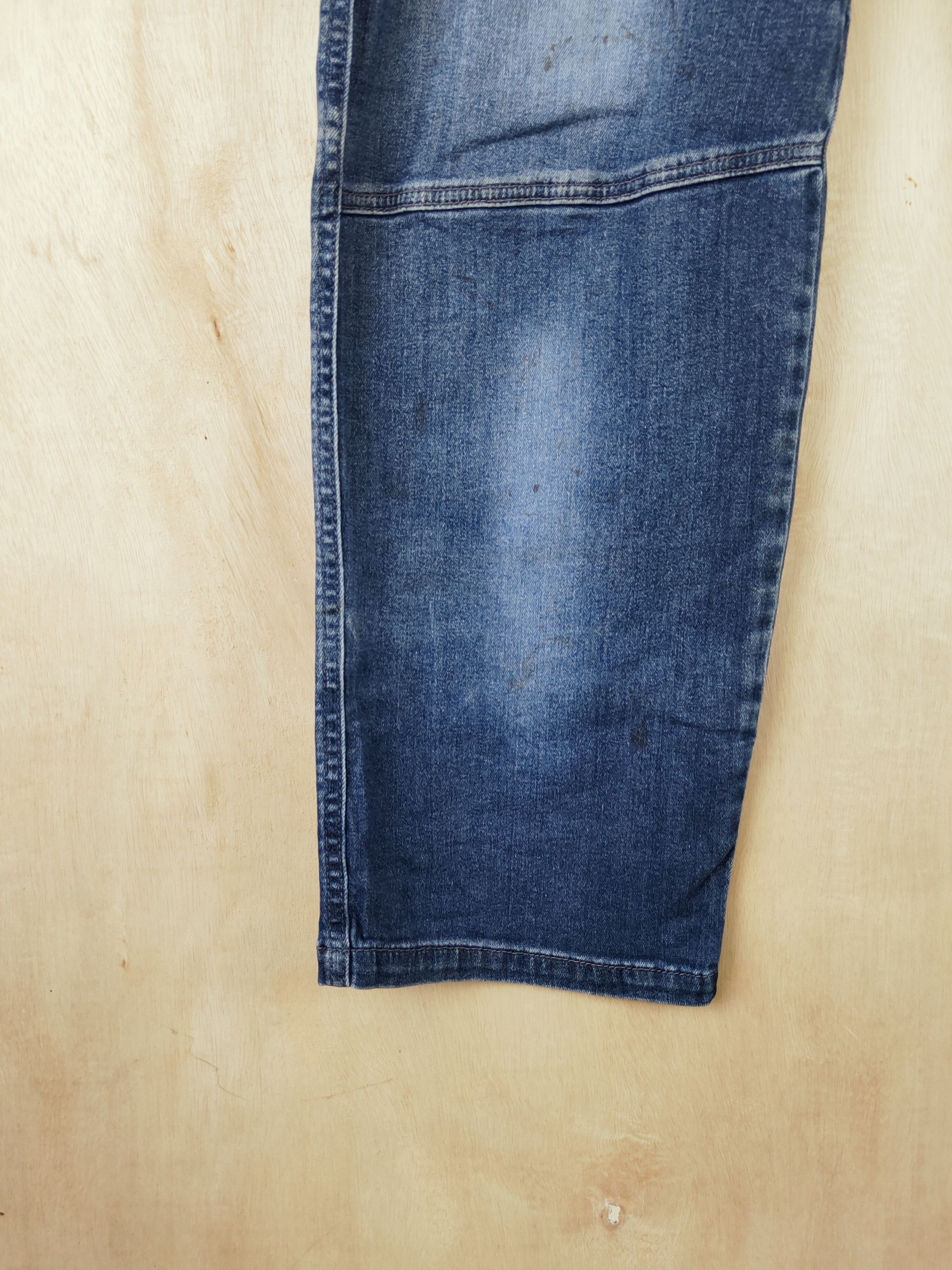 Japanese Brand BlueB Blue Distressed vintage Ripped Jeans #S2527 Size US 38 / EU 54 - 5 Thumbnail