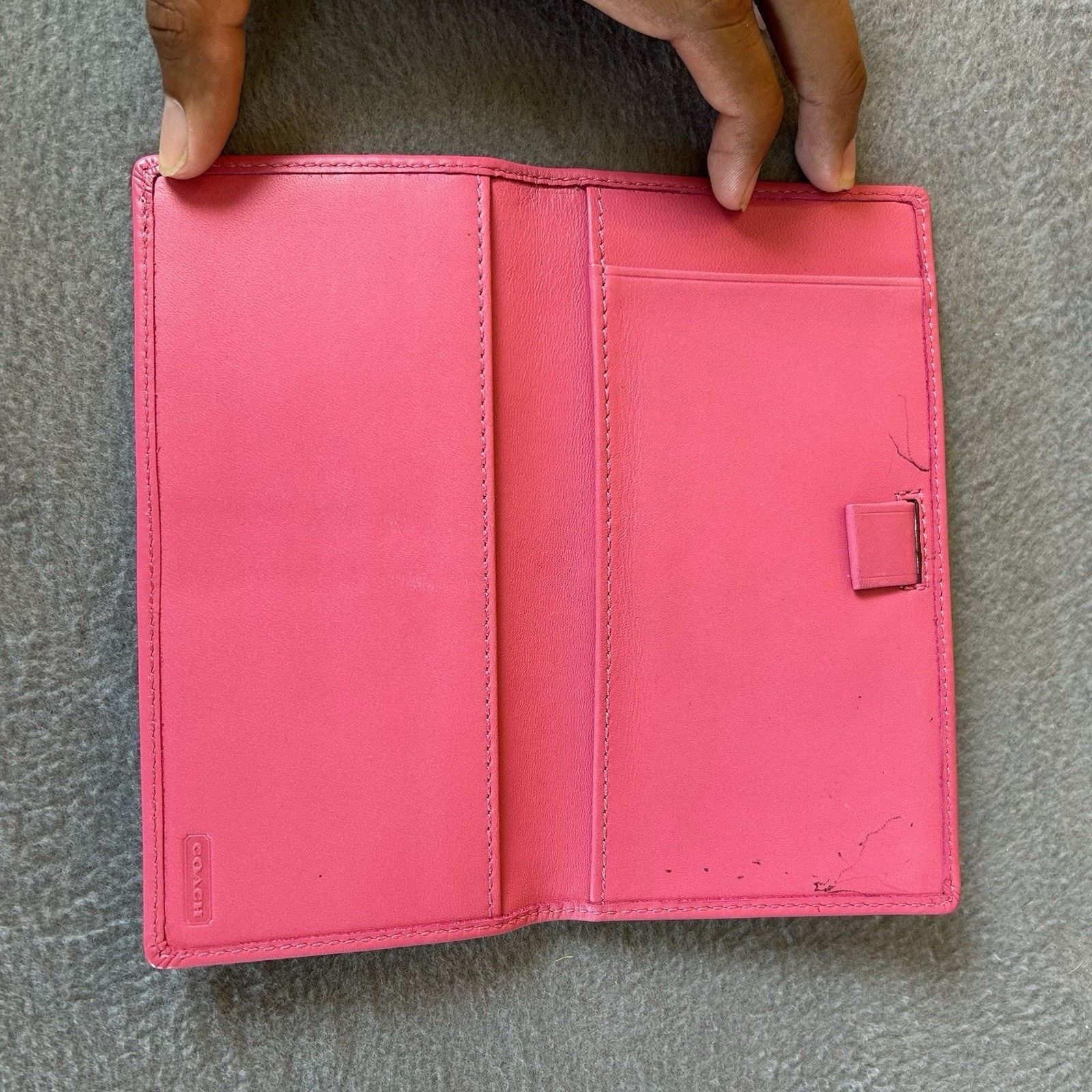 Coach COACH Canvas Leather Soho PINK Signature Bi-fold wallet Size ONE SIZE - 10 Thumbnail
