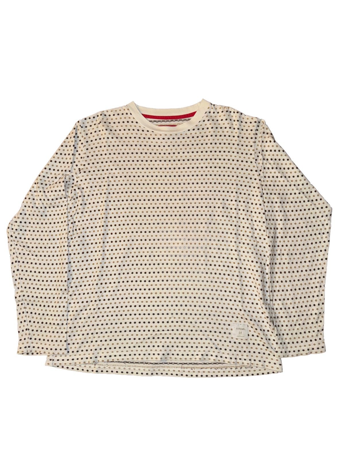 Supreme Supreme Polka Dot Long Sleeve FW09 Size US M / EU 48-50 / 2 - 1 Thumbnail