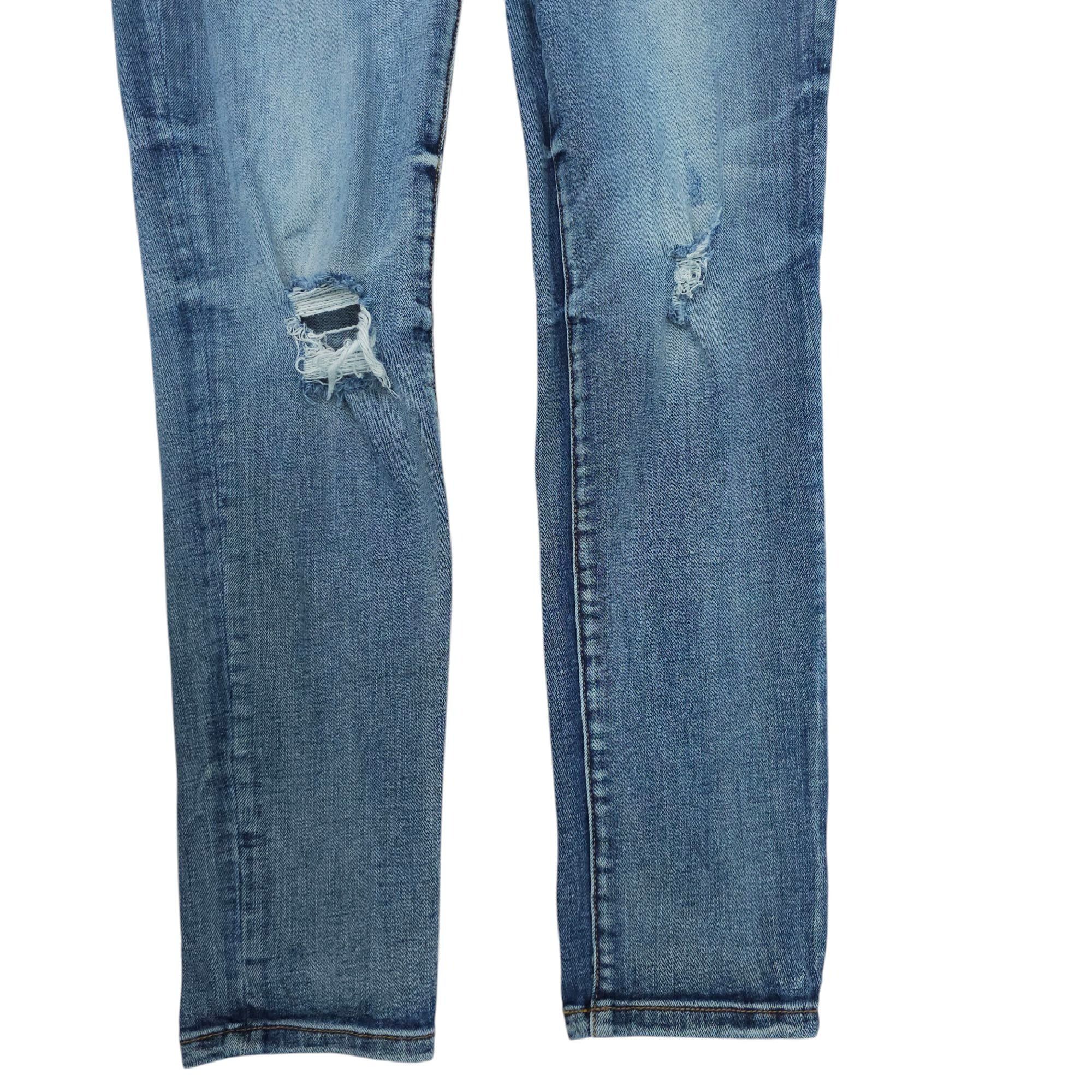 Other Kancan Button Fly Jeans Womens Size 1/24 Distressed Ripped Size 26" / US 2 / IT 38 - 10 Thumbnail