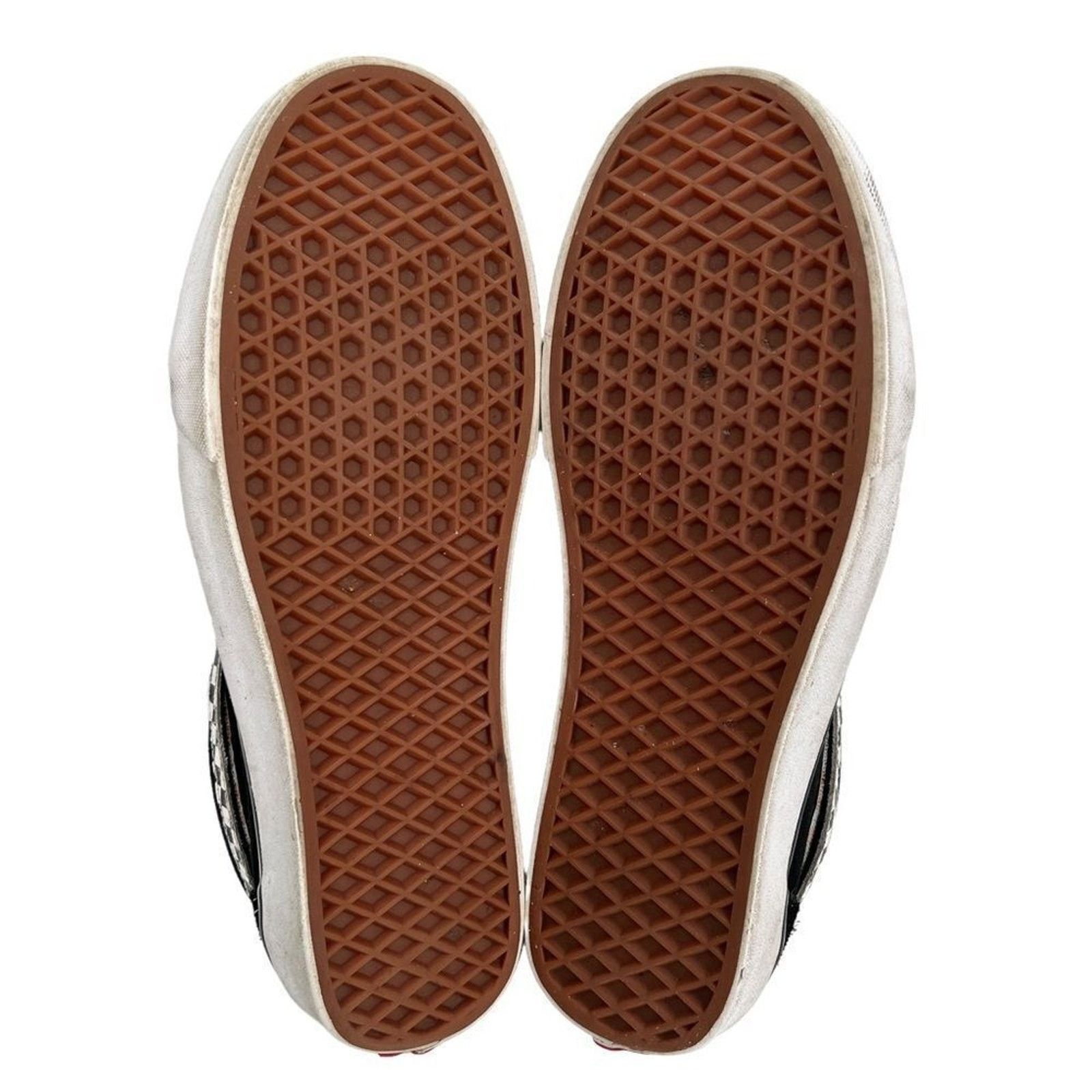 Vans Vans Old Skool Black & White Checkered Jazz Stripes Size US 10.5 / EU 43-44 - 9 Thumbnail