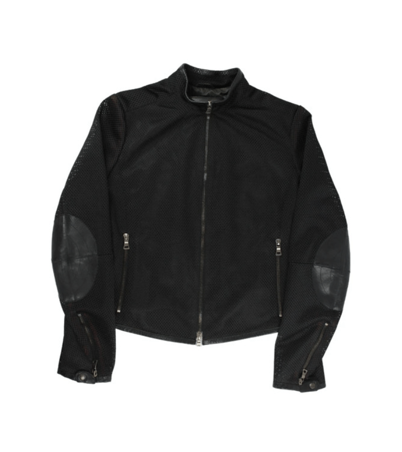 Miu Miu × Prada Prada Jacket 1999 Coat Mesh Bomber Red Tab Sport EX0010 Size M / US 6-8 / IT 42-44 - 11 Thumbnail