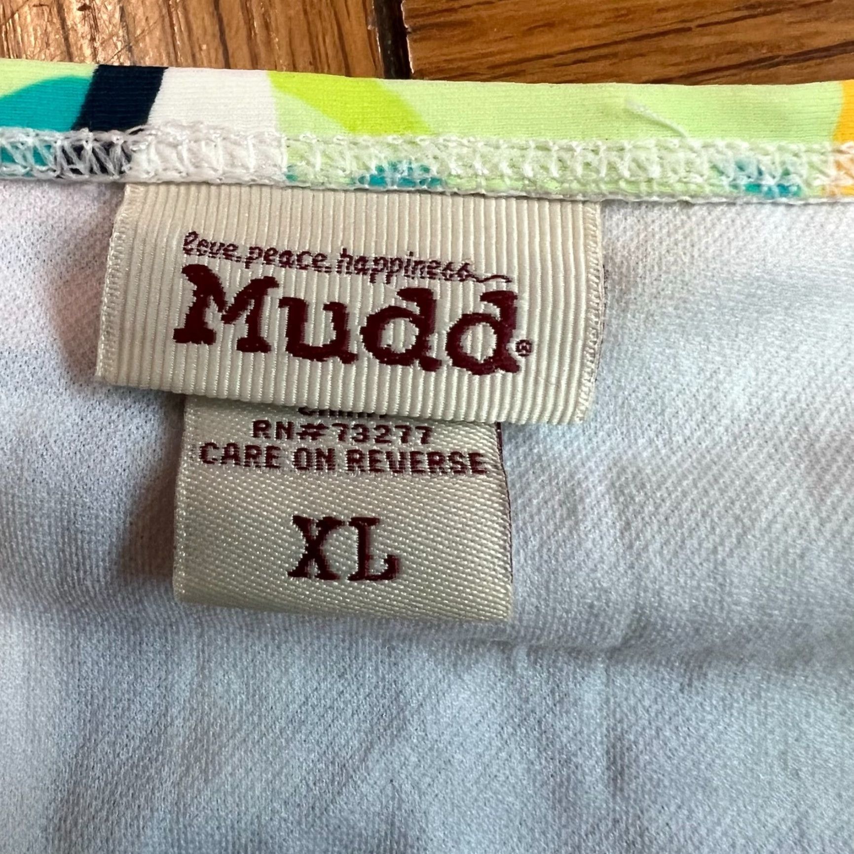 Vintage VINTAGE Mudd Womens Bikini Swim Bottom XL Green Beach Hipster 90s Comfortable Fit Size 40" / US 18 - 6 Thumbnail