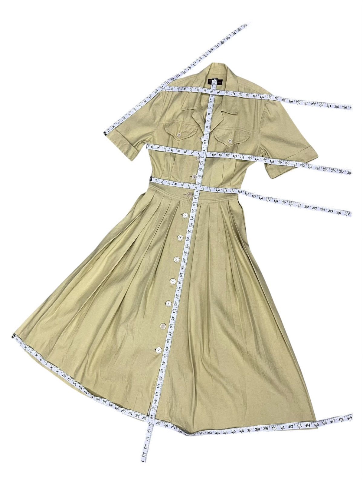 Mulberry VERY RARE🔥Mulberry England Saharienne Safari Dress Size 34 Size S / US 4 / IT 40 - 5 Thumbnail