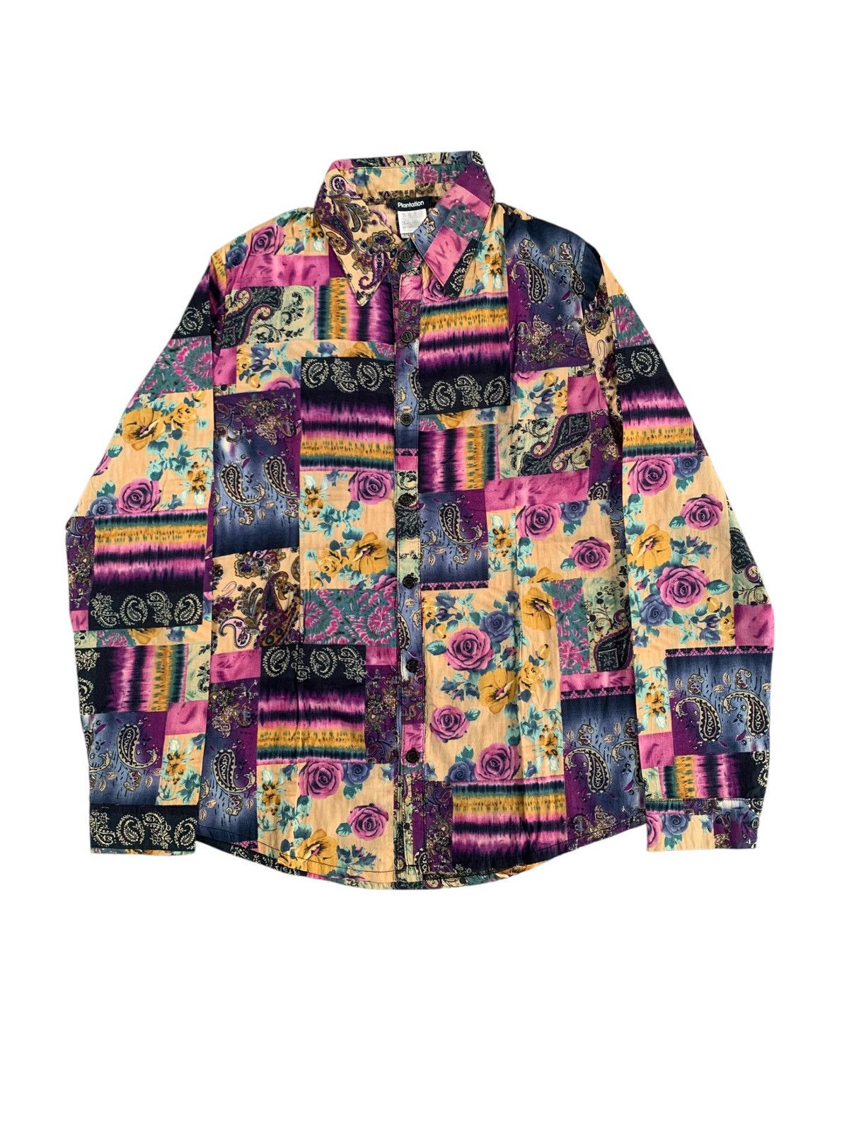 Sick Issey miyake Plantation vintage floral shirt