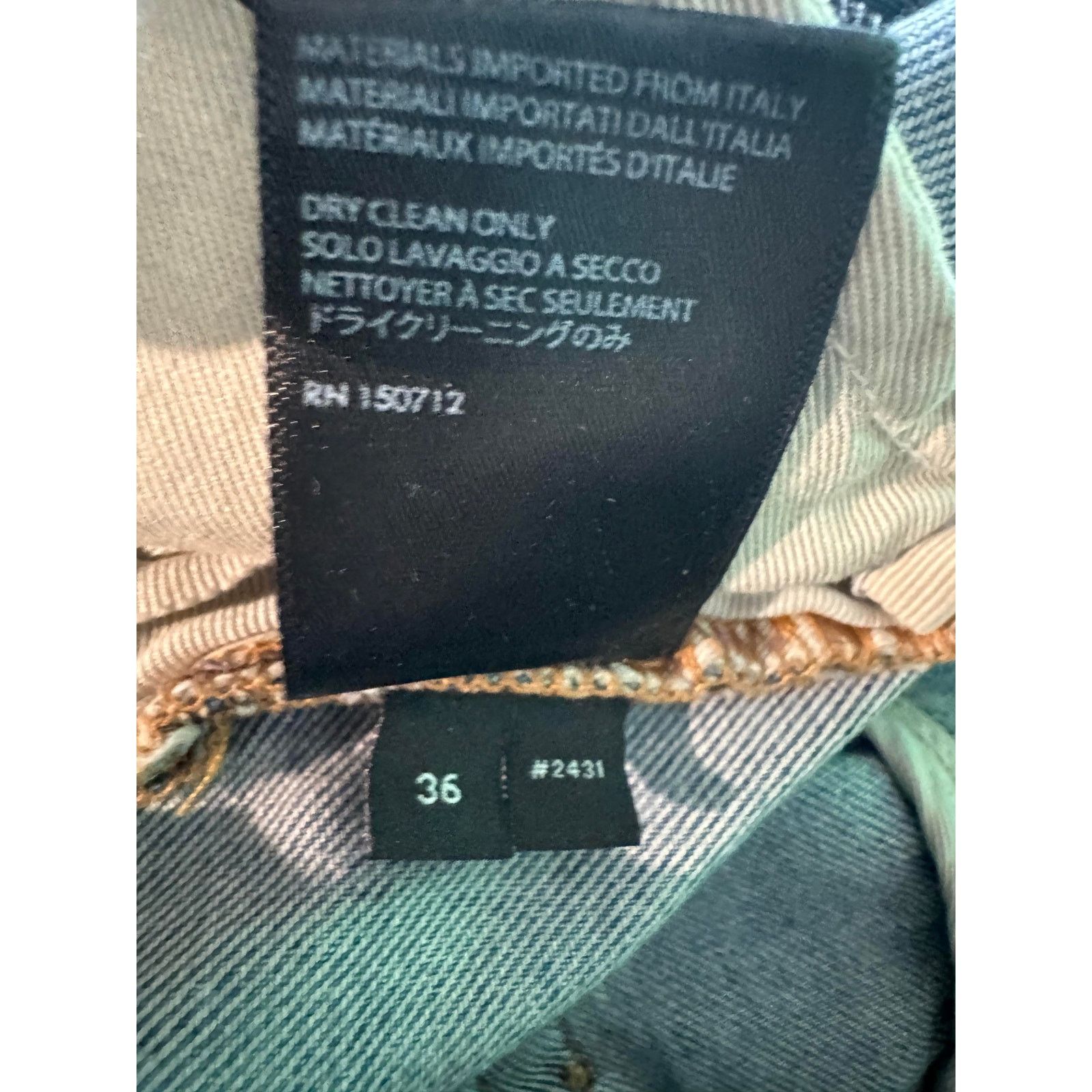 Amiri Amiri MX1 Light Wash, Blue & Red Patch Jeans Size US 36 / EU 52 - 8 Thumbnail