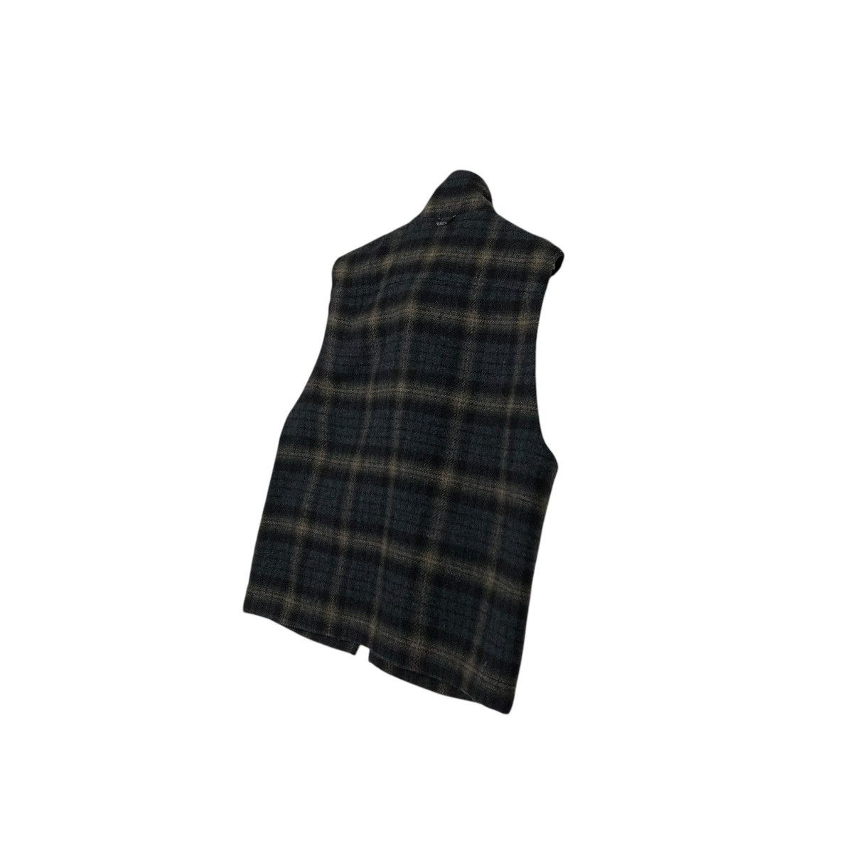 Japanese Brand 🔥VINTAGE WOOL VEST JACKET WOOLRICH TARTAN DESIGN CHECK Size US M / EU 48-50 / 2 - 12 Thumbnail
