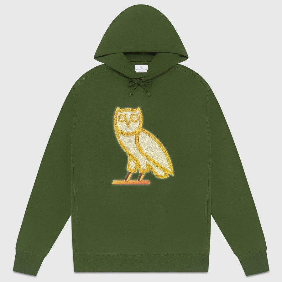 October's Very Own OVO Diamond OG Pullover Hoodie Green 2024 XS Size US XS / EU 42 / 0 - 2 Thumbnail