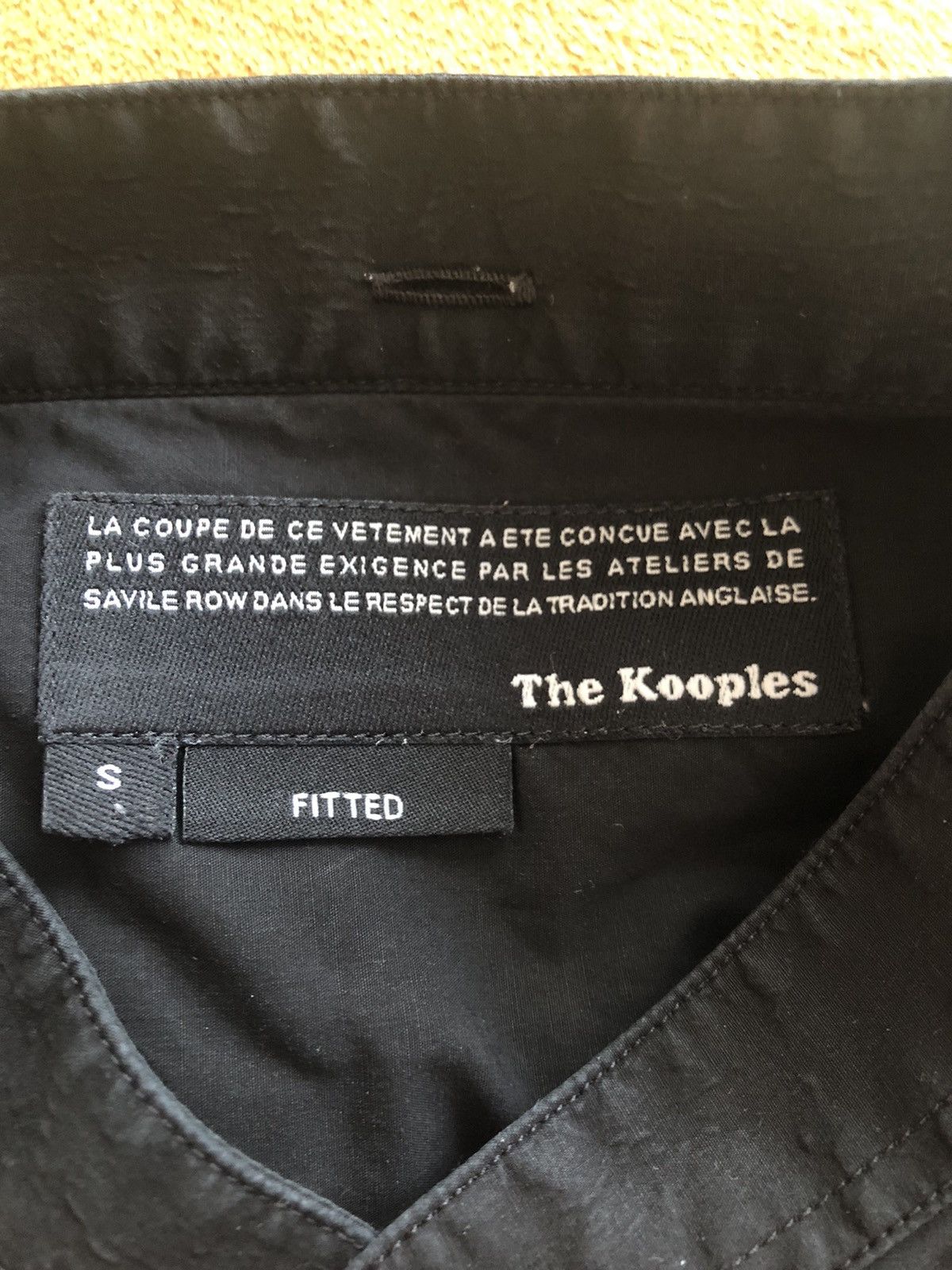 The Kooples VINTAGE THE KOOPLES QUALITY FITTED BUTTON UP SHIRT Size US S / EU 44-46 / 1 - 2 Thumbnail
