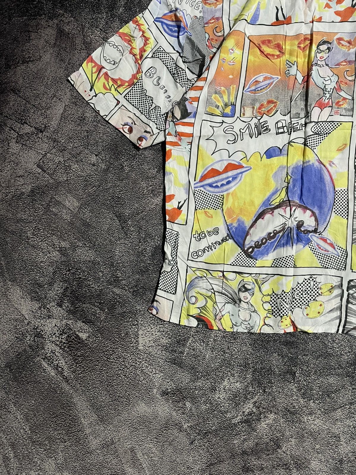 Tsumori Chisato Tsumori Chisato x Niko And Open Collar Comic Pattern Size US L / EU 52-54 / 3 - 10 Thumbnail