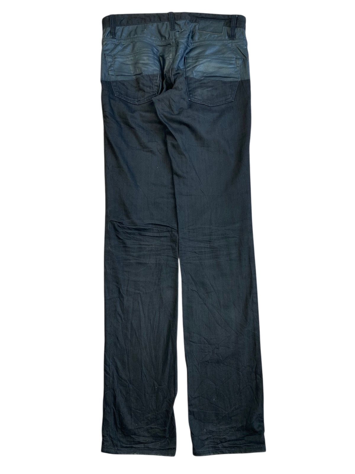 Yohji Yamamoto 90’s AAR By Yohji Yamamoto Hybrid Painted Pants Size US 29 - 14 Thumbnail