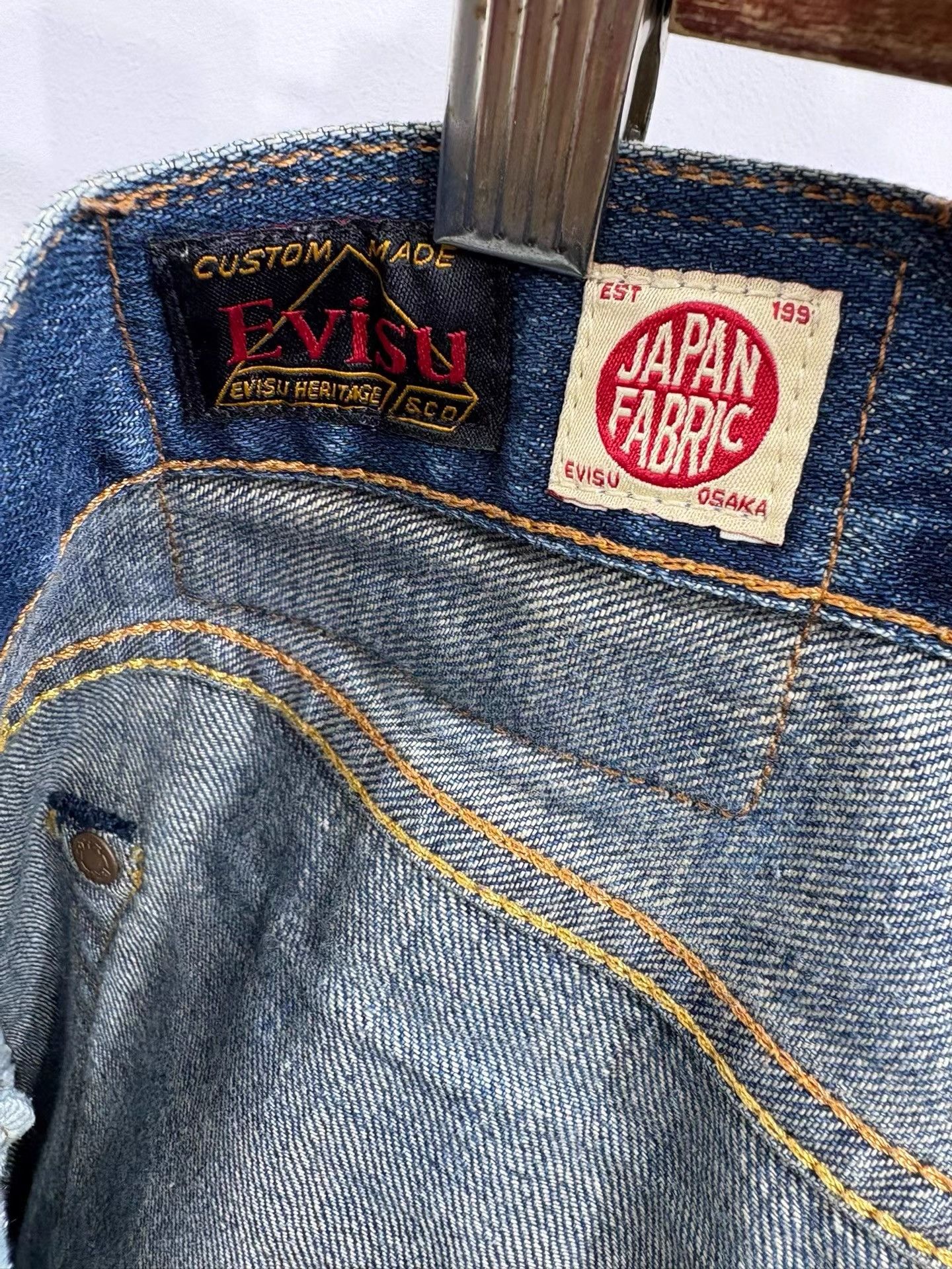 Evisu EVISU Men's Jeans K29 Size US 30 / EU 46 - 6 Thumbnail
