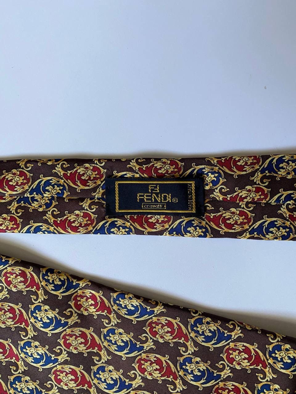 Fendi Vintage FENDI Silk Ties 100% 90’s Size ONE SIZE - 2 Thumbnail
