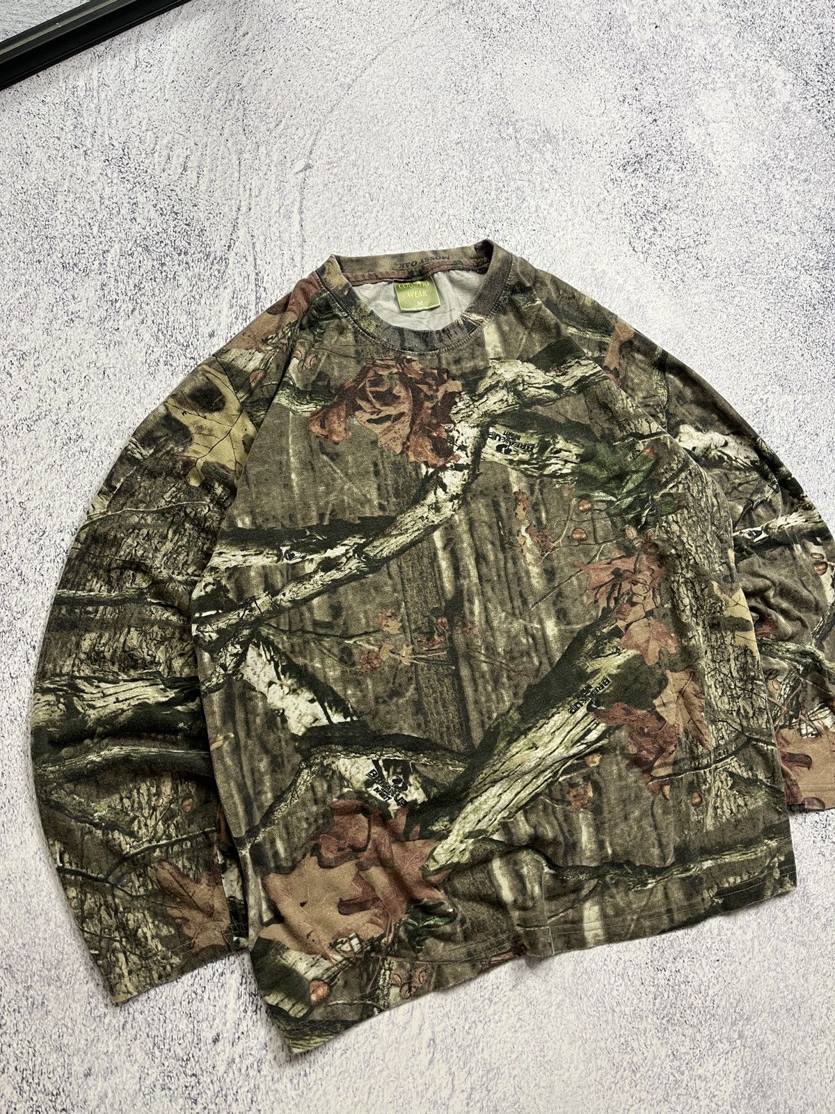 Realtree × Vintage Crazy Faded Vintage Realtree Mossy Oak Camo Long Sleeve Size US M / EU 48-50 / 2 - 4 Thumbnail