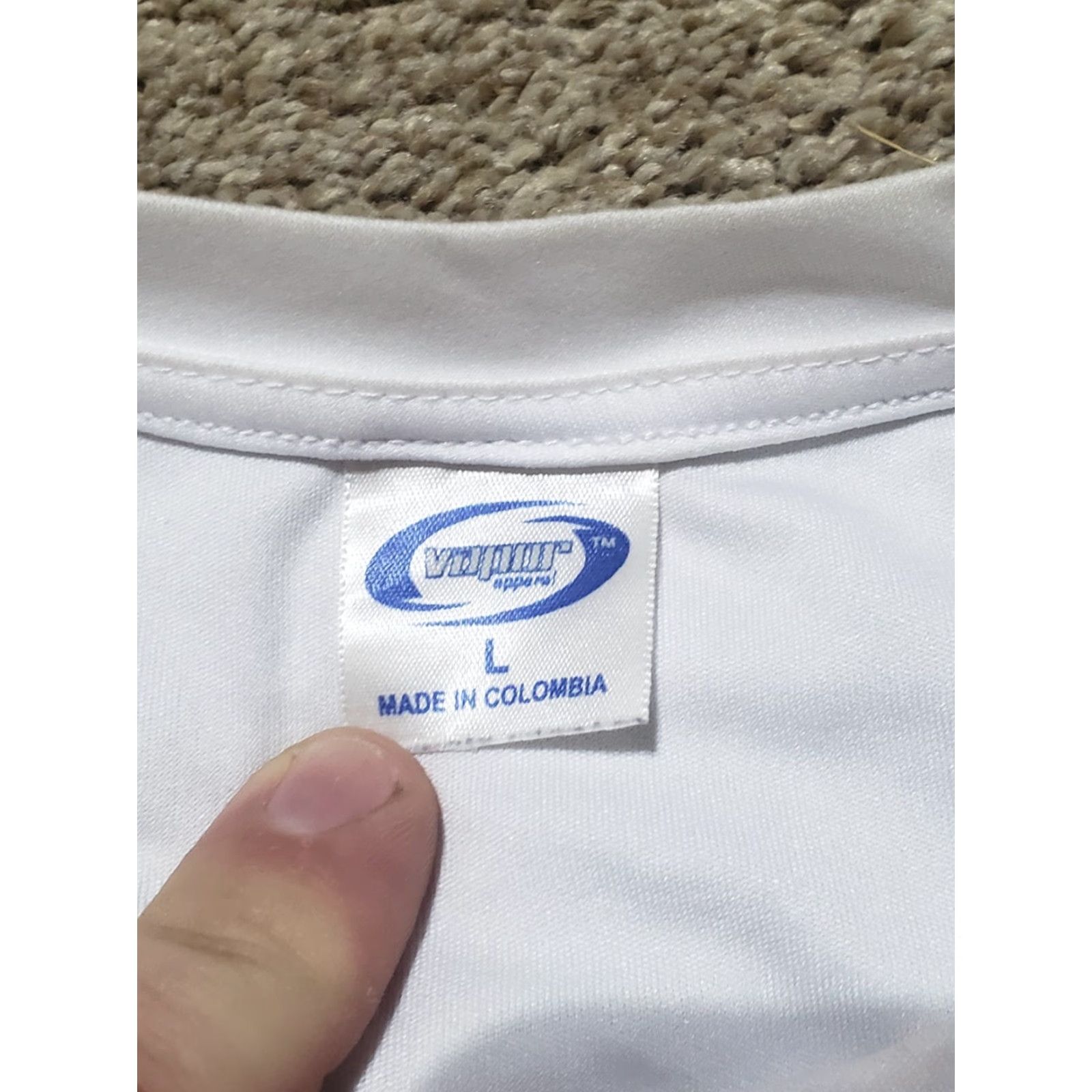 Vintage Ocean Isle Beach North Carolina NC Tee T-Shirt Long Sleeve Adult Men's L White Graphic Tee Beach Shirt Mens L Size US L / EU 52-54 / 3 - 5 Thumbnail