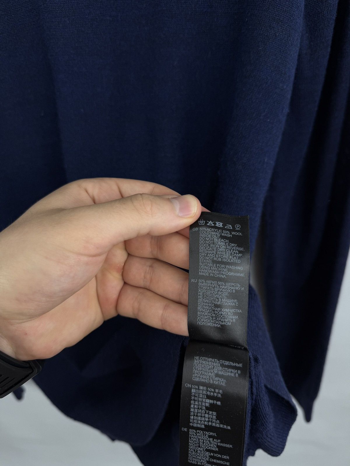 Reiss Reiss Luxury Wool Sweater Polo Long Sleeve Rare Retro Y2K Size US L / EU 52-54 / 3 - 7 Thumbnail
