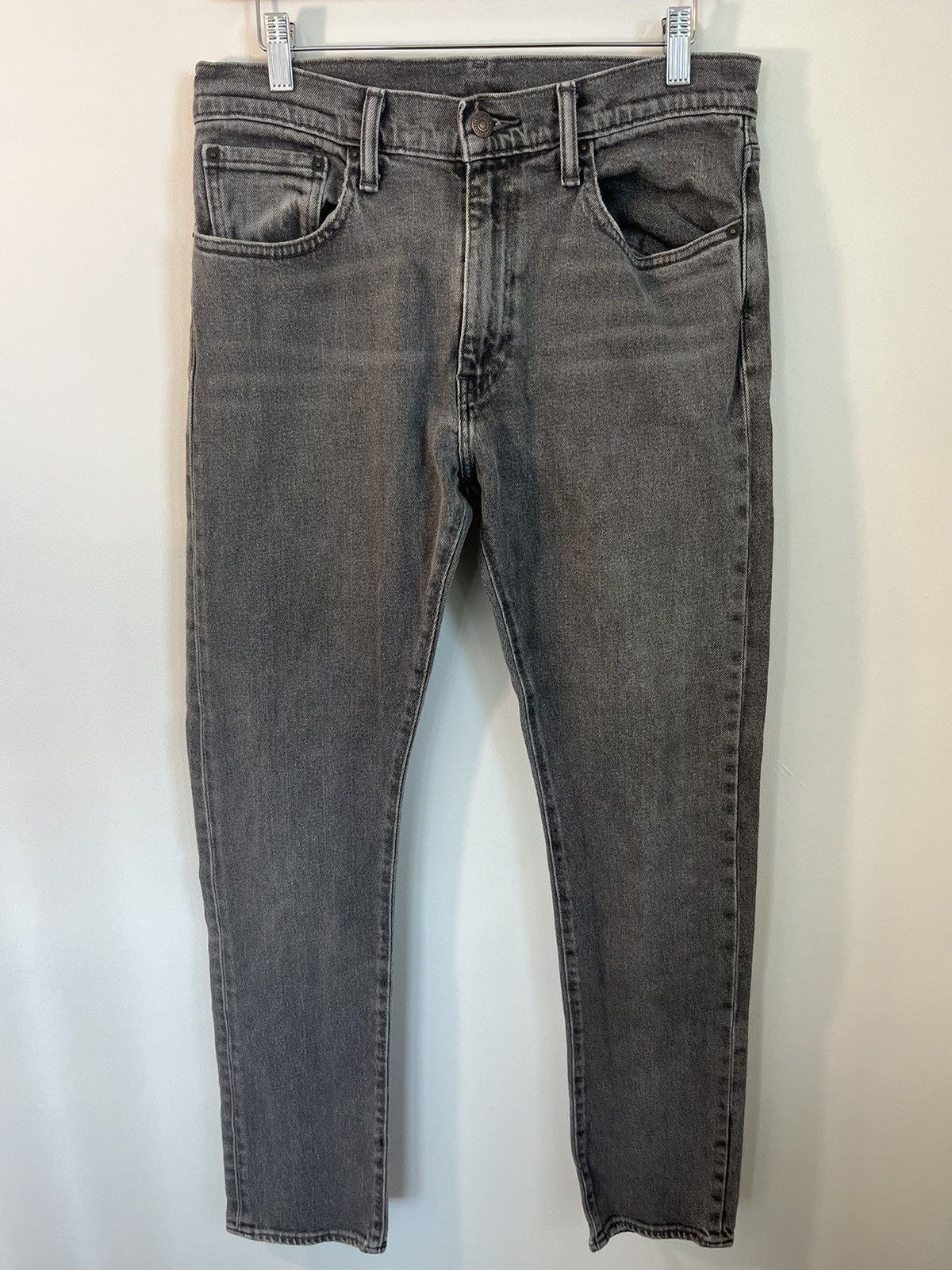 Vintage Levi Sun Faded Gray Distressed Basic Jeans Size US 30 / EU 46 - 1 Thumbnail