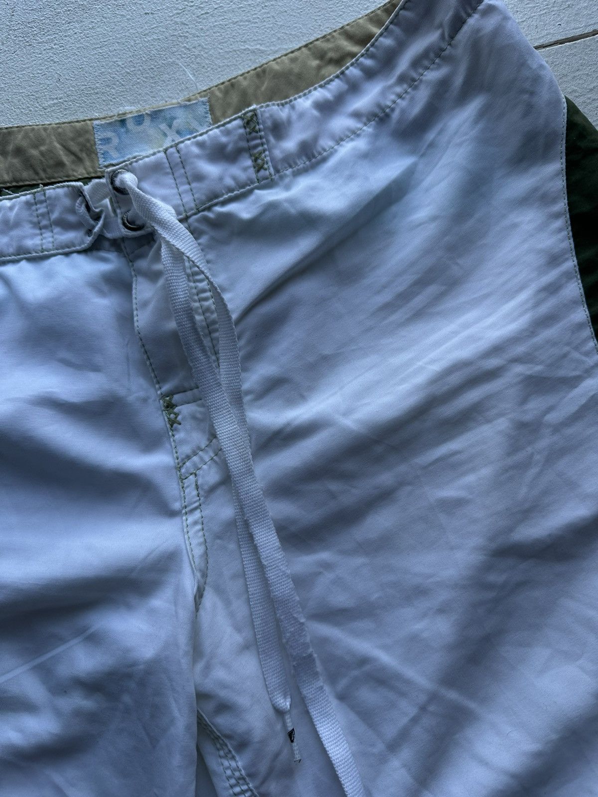 Quiksilver 🚨Vintage Roxy Quiksilver Shorts Big Logo Y2K Unisex Surfing Size US 28 / EU 44 - 5 Thumbnail