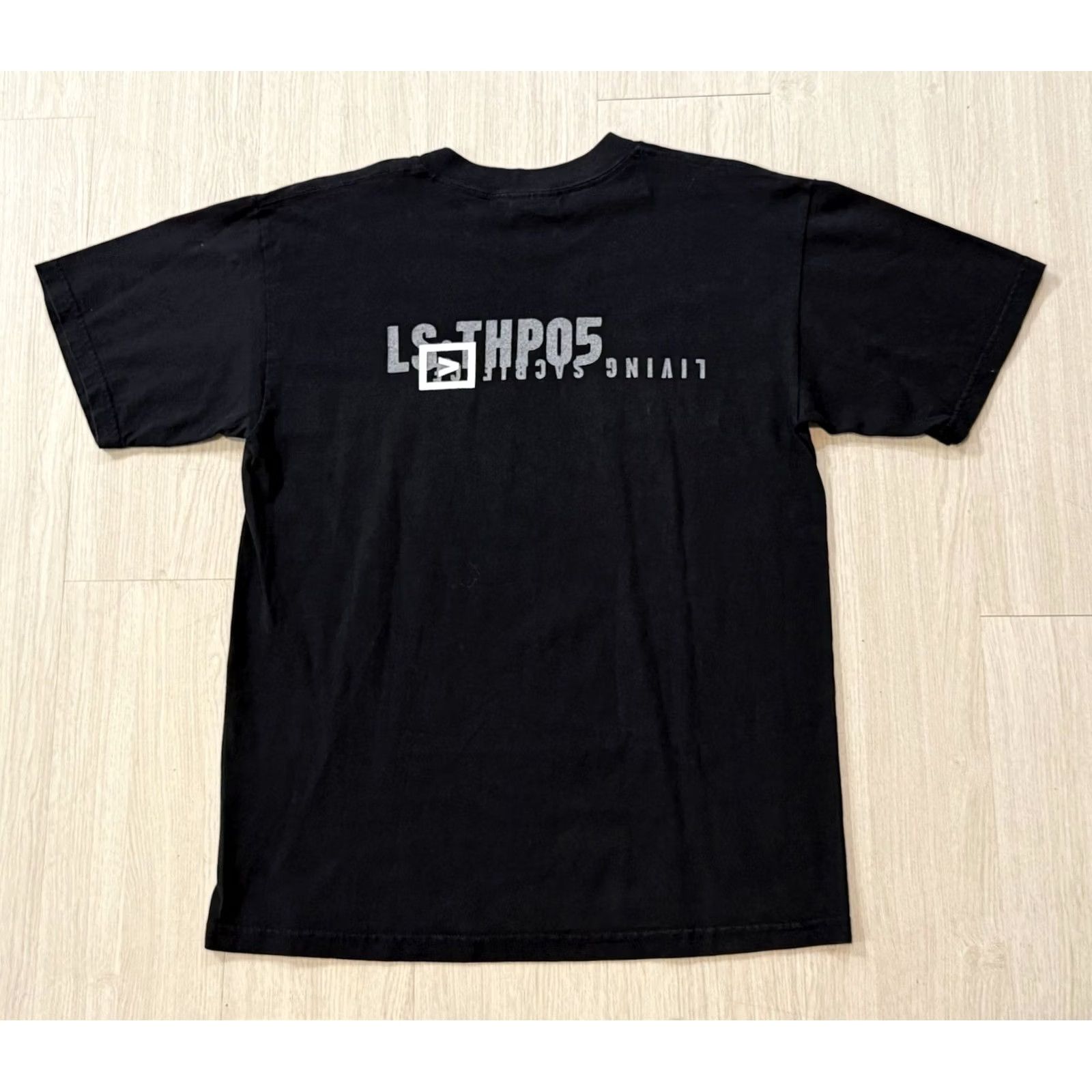 Gildan VINTAGE Living Sacrifice The Hammering Process Shirt M Black 2000s Gildan Crew Neck Metal Rock USA Mens Size US M / EU 48-50 / 2 - 2 Thumbnail