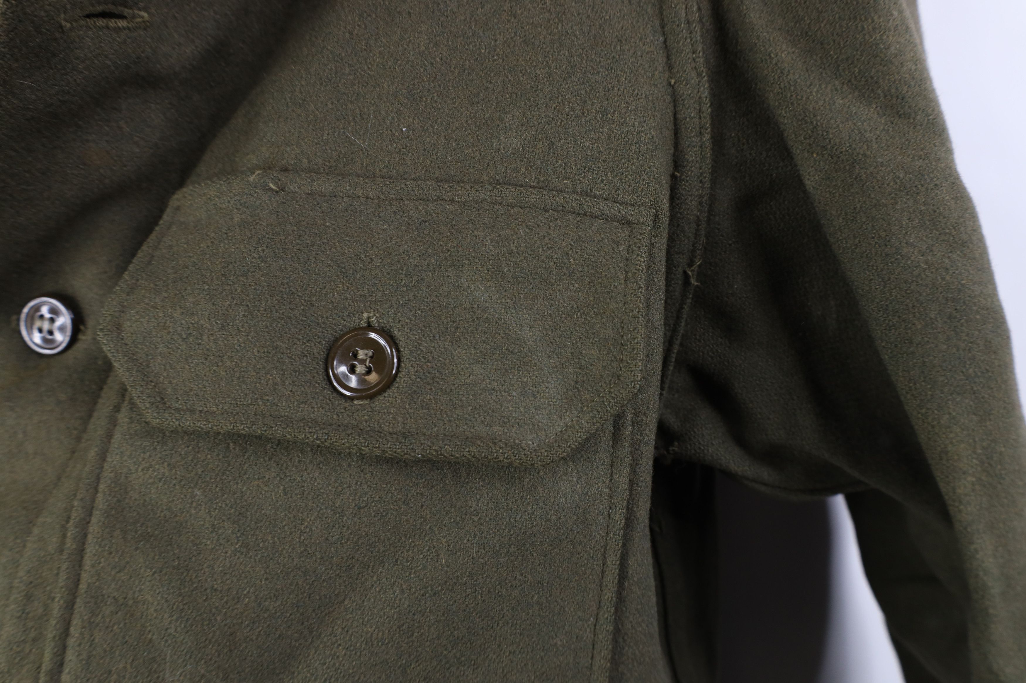 Vintage Vintage 50s Korean War 108 Wool Field Shirt Jacket USGI Size US S / EU 44-46 / 1 - 4 Thumbnail