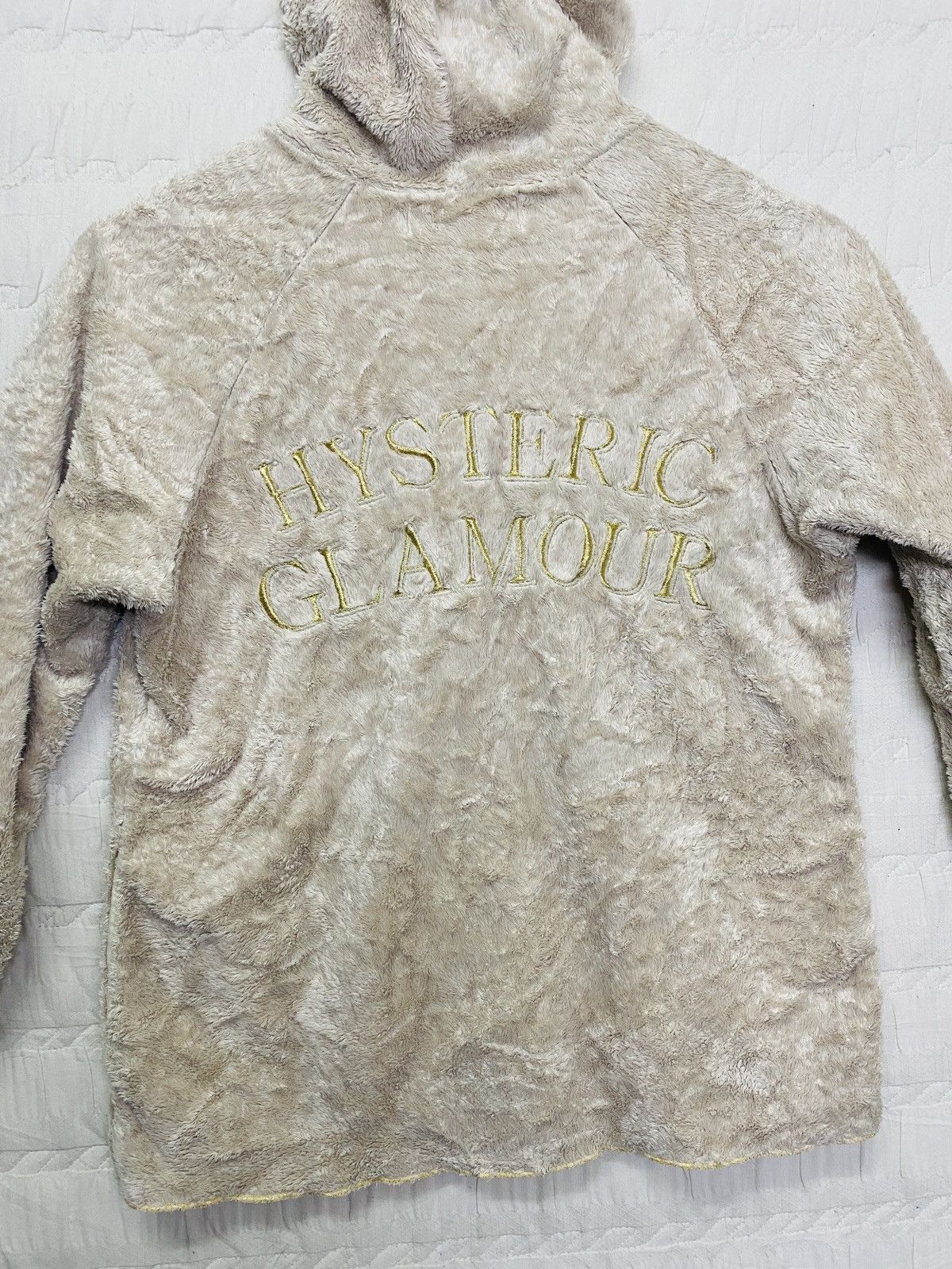 Hypebeast × Hysteric Glamour (L) HYSTERIC GLAMOUR HOODIE FUR JACKET Size XS / US 0-2 / IT 36-38 - 1 Thumbnail