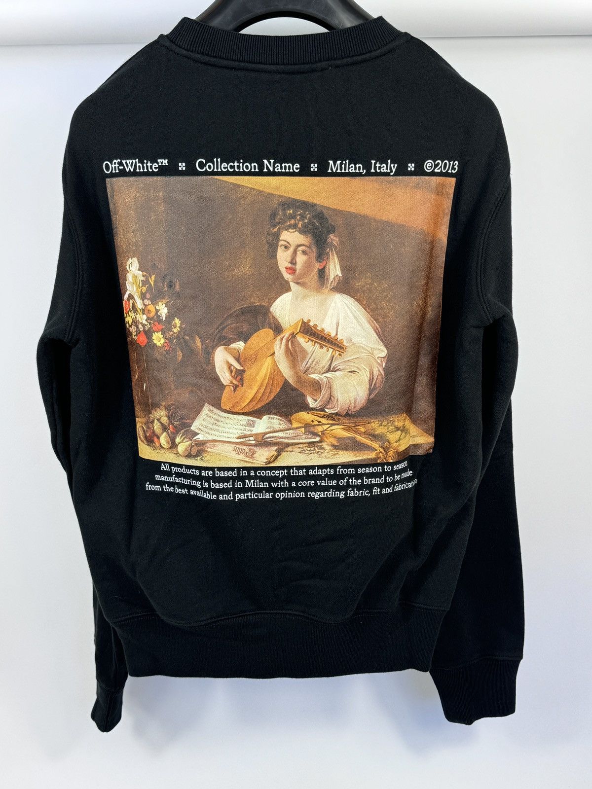 GRAPHIC PRINT CREWNECK SWEATSHIRT