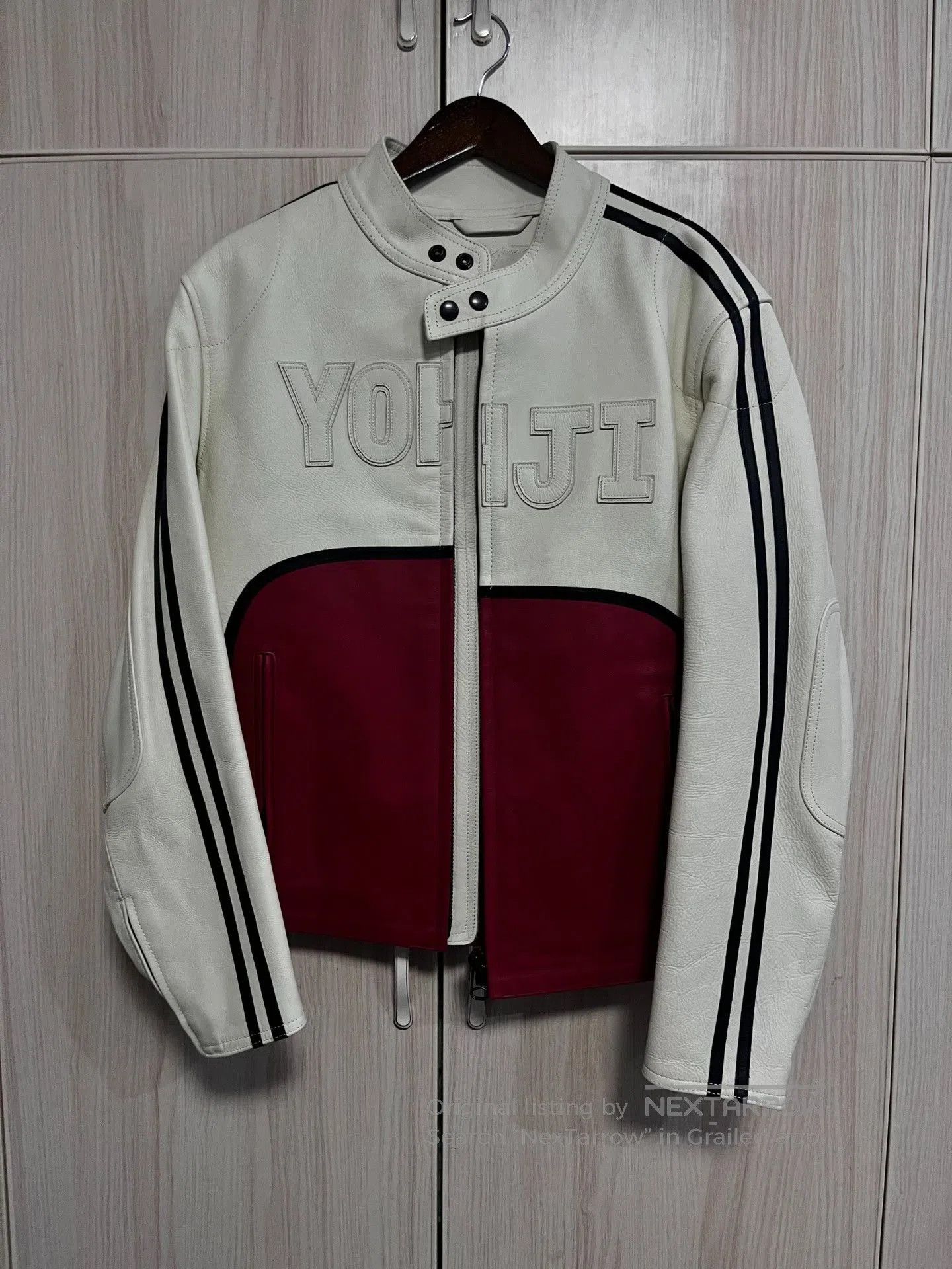 Yohji Yamamoto Yohji Yamamoto Travis Scott Leather Jacket. Size US L / EU 52-54 / 3 - 1 Thumbnail