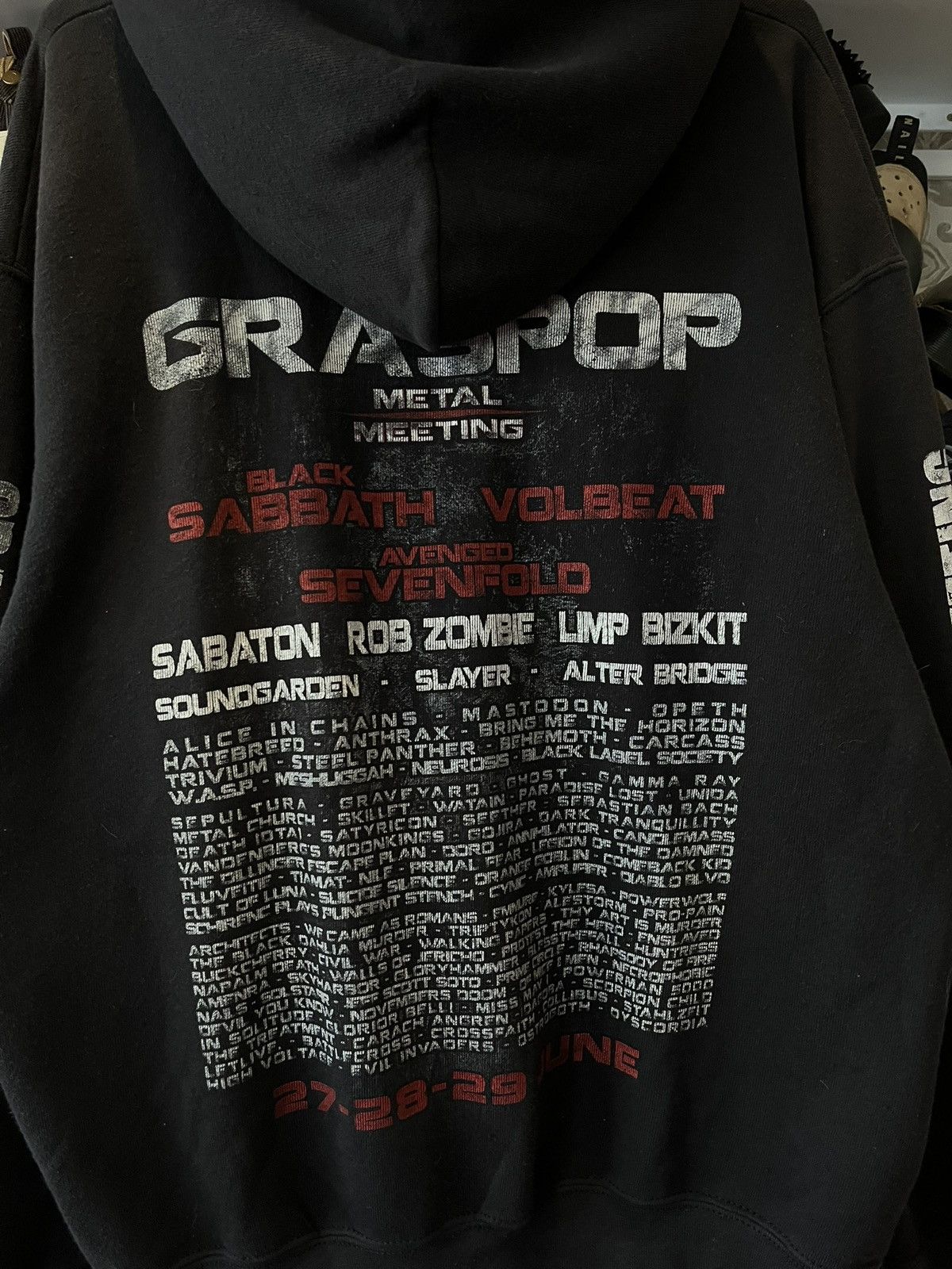 Vintage Vintage Graspop 2014 Metal Meeting Rock Size US L / EU 52-54 / 3 - 6 Thumbnail