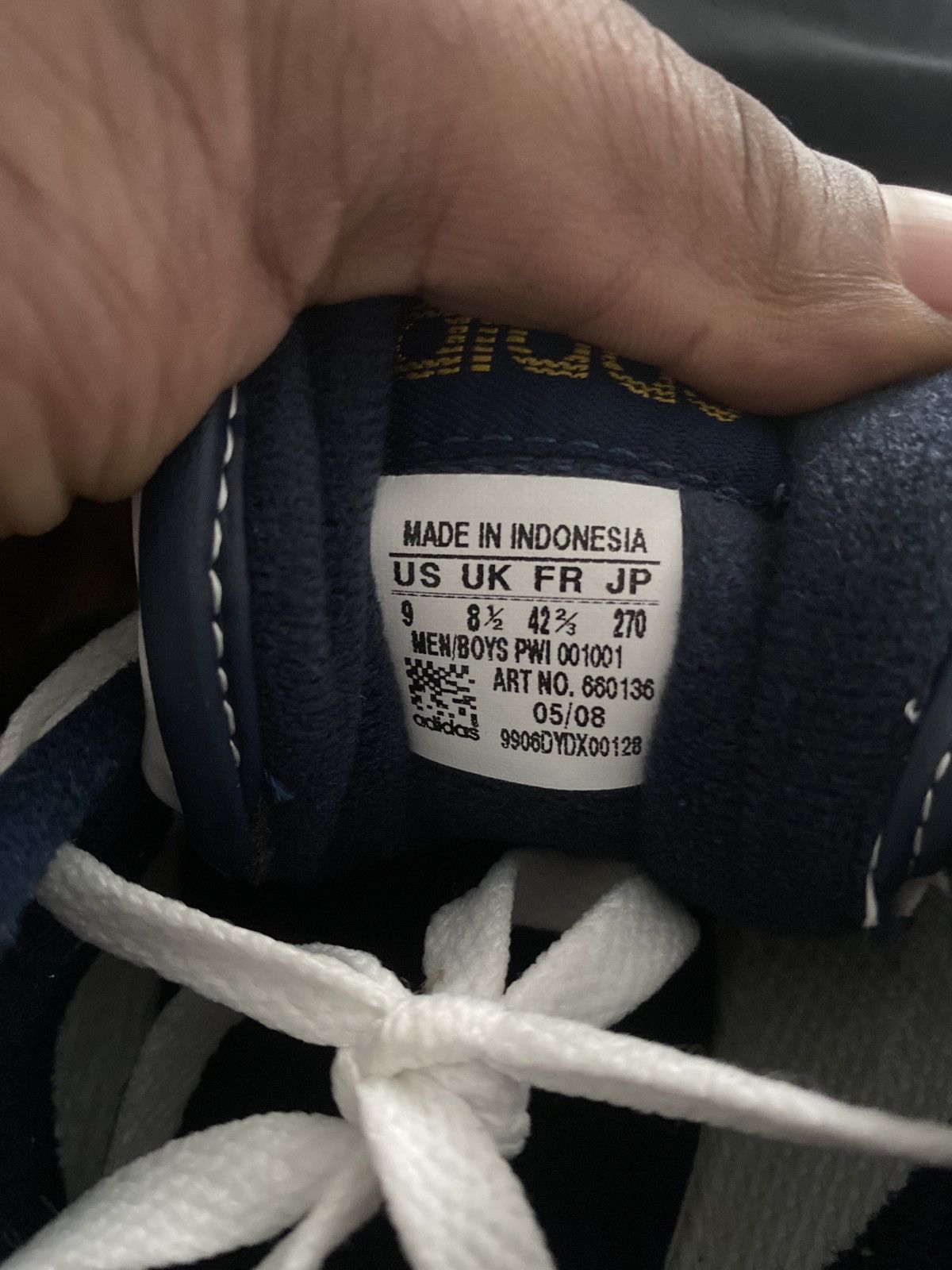 Adidas Brand new Vintage Y2k Michigan wolverines adidas Size US 9 / EU 42 - 5 Thumbnail