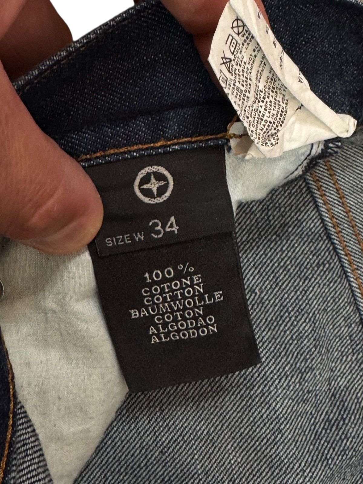 Stone Island Stone Island Vintage Jeans Blue W34 Made in Italy Size US 34 / EU 50 - 8 Thumbnail