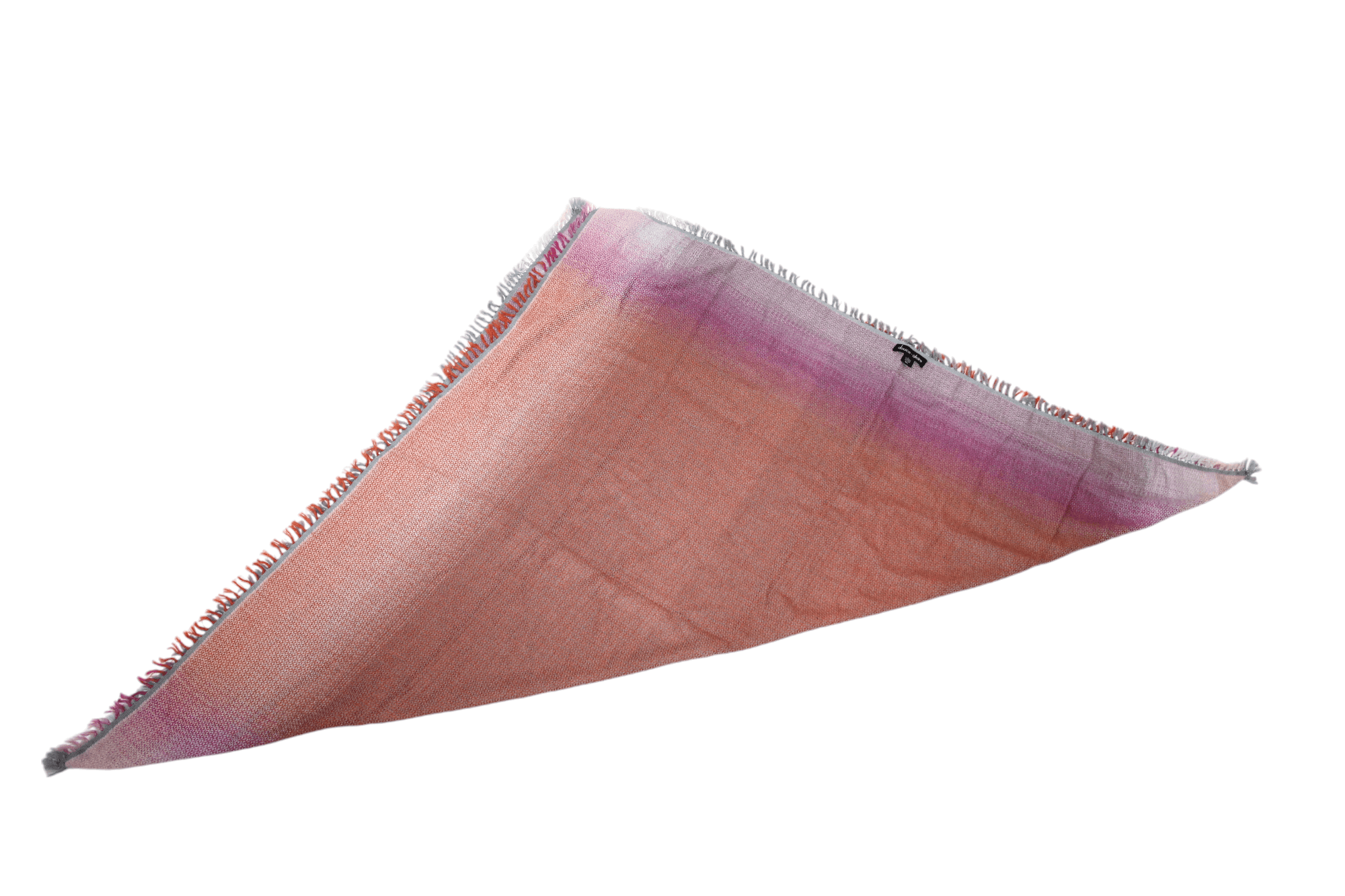 Etro douce-gloire cashmere wool fringed shawl 120x120cm Size ONE SIZE - 7 Thumbnail