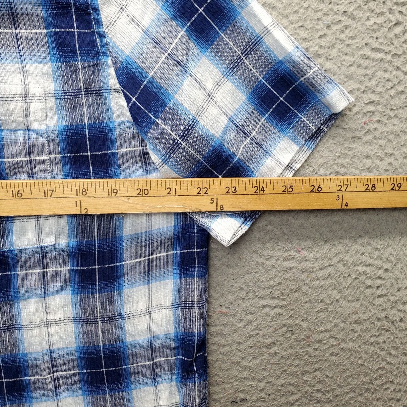 Gap Gap Mens M Button-Up Shirt Casual Plaid Multicolor Cotton Short Sleeve Camp Shirt Size US M / EU 48-50 / 2 - 4 Thumbnail