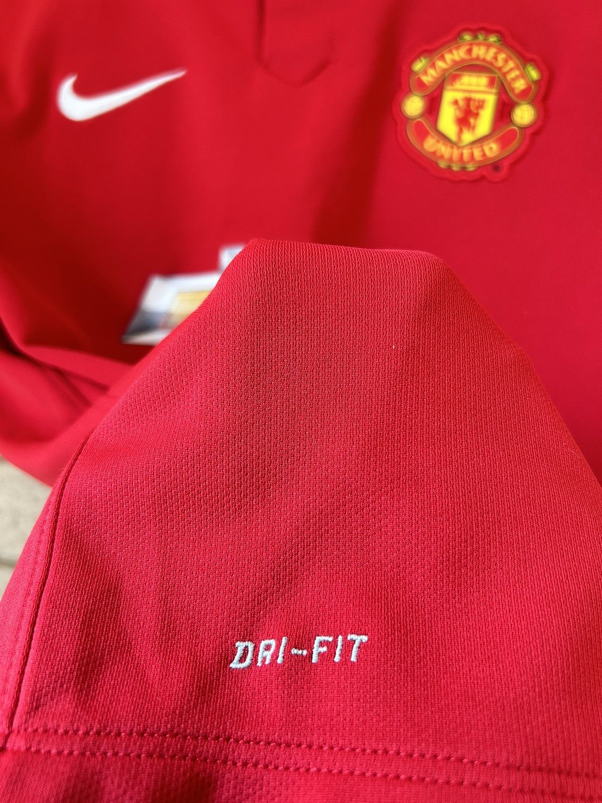 Nike × Vintage Nike Manchester United 2014 Soccer Jersey Size US S / EU 44-46 / 1 - 7 Thumbnail