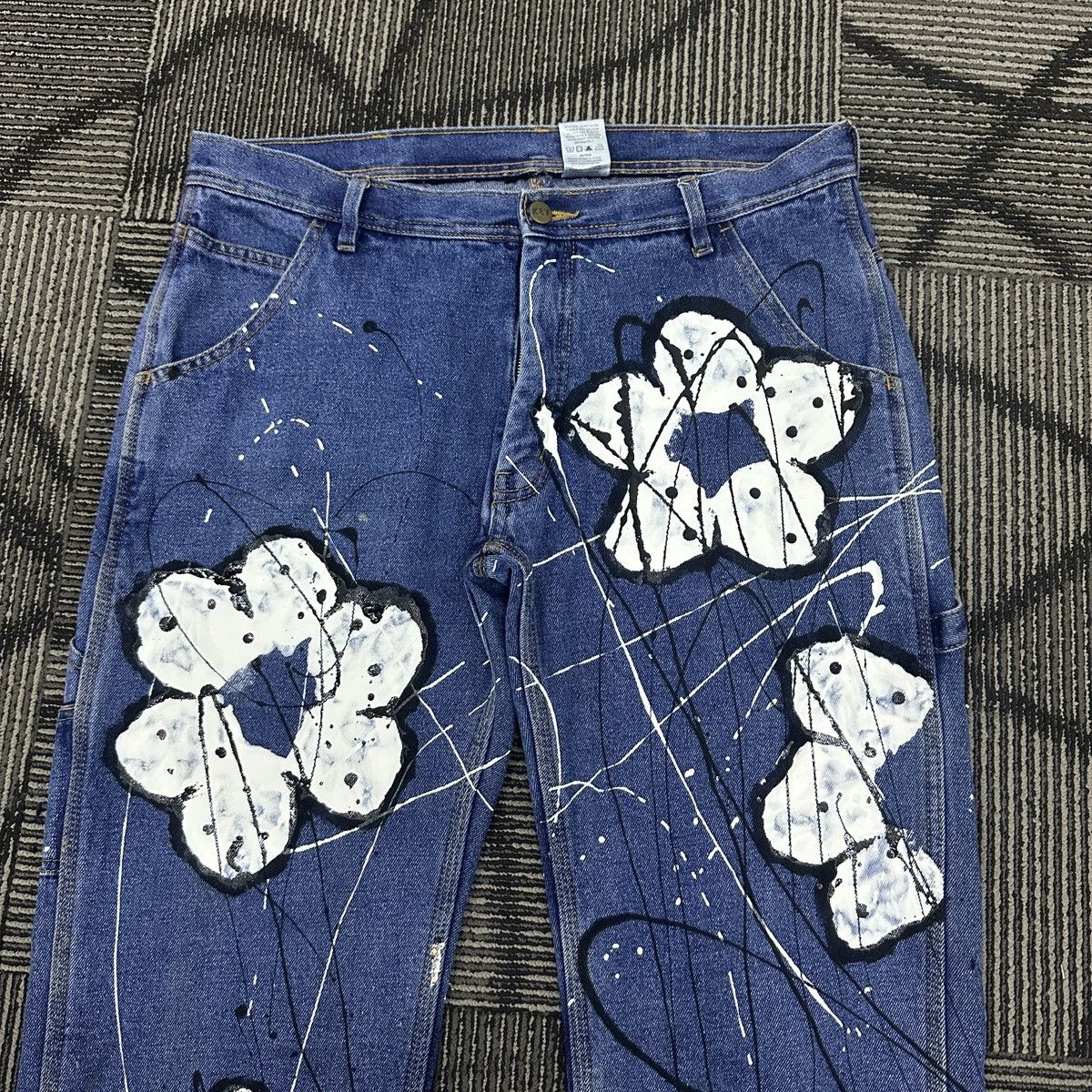 Other Hype🔥Art Work Key Carpenter Denim Size US 36 / EU 52 - 6 Thumbnail
