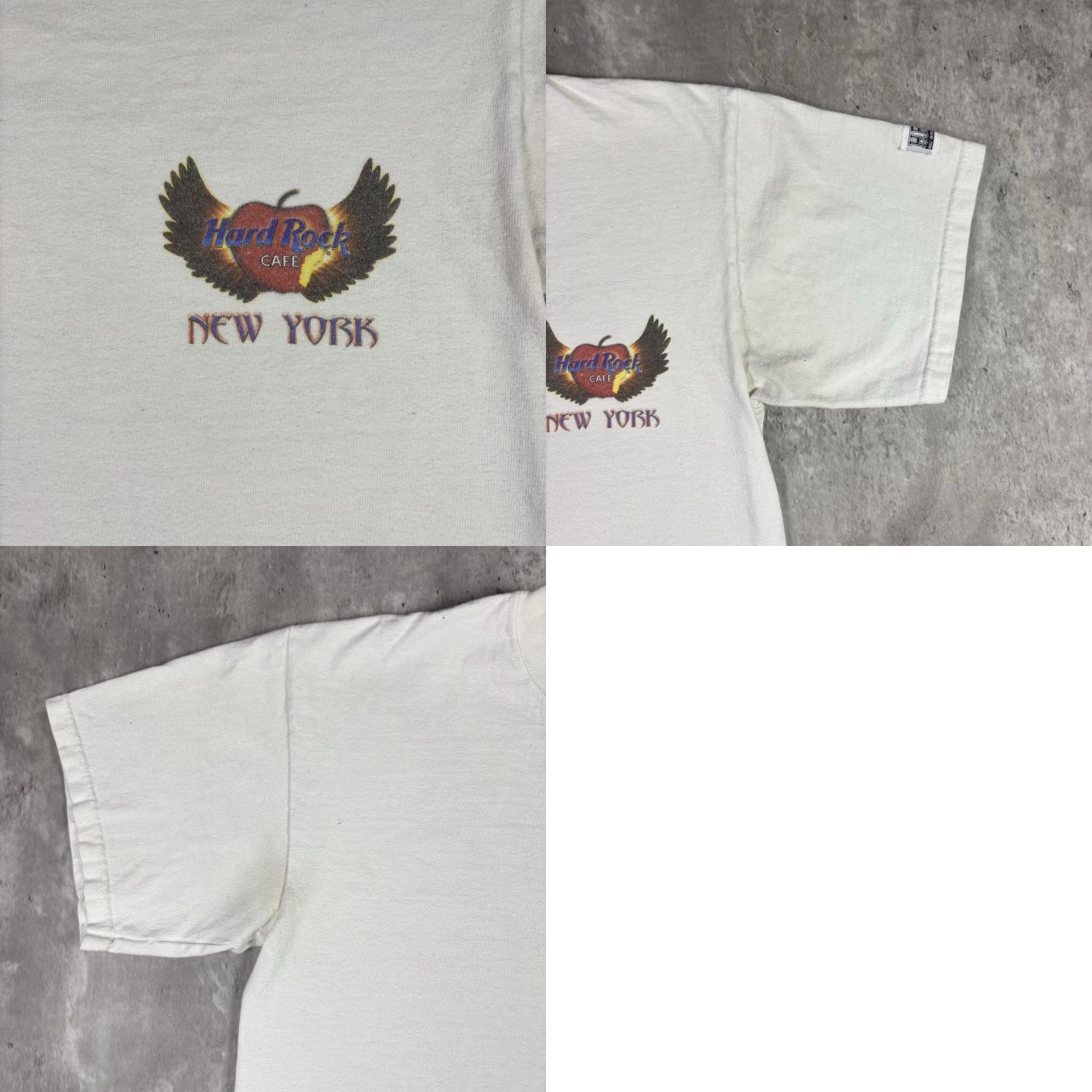 Vintage VINTAGE Hard Rock Cafe New York T Shirt White Short Sleeve Medium 90s Size US M / EU 48-50 / 2 - 8 Thumbnail